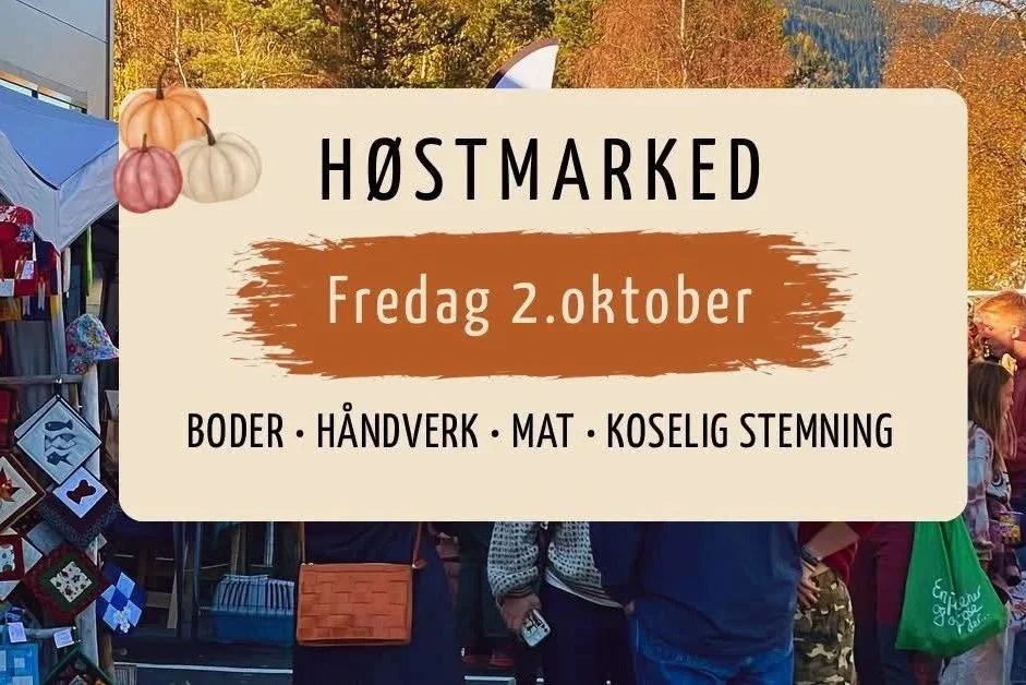 Høstmarked på Vegglisenteret 