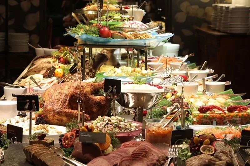 Julebuffet på Lampeland Hotell