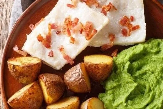 Lutefisk-lag hos Søstrene Storaas