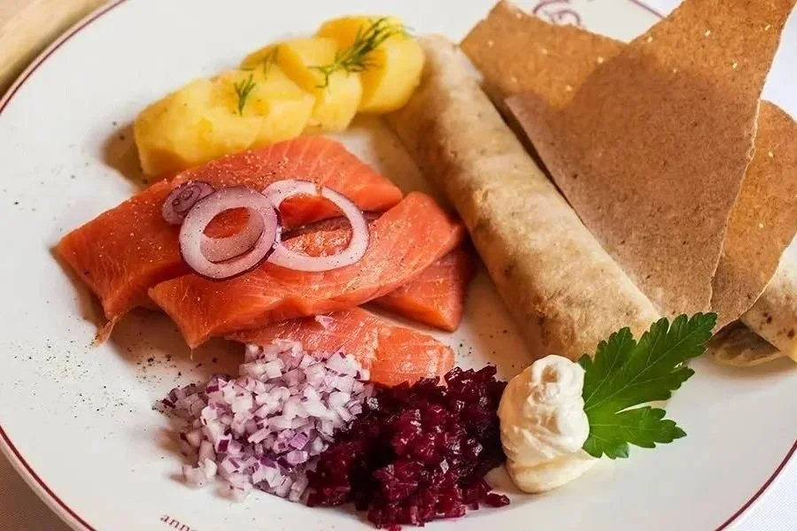 Rakfisk aften hos Austbygde bakeri