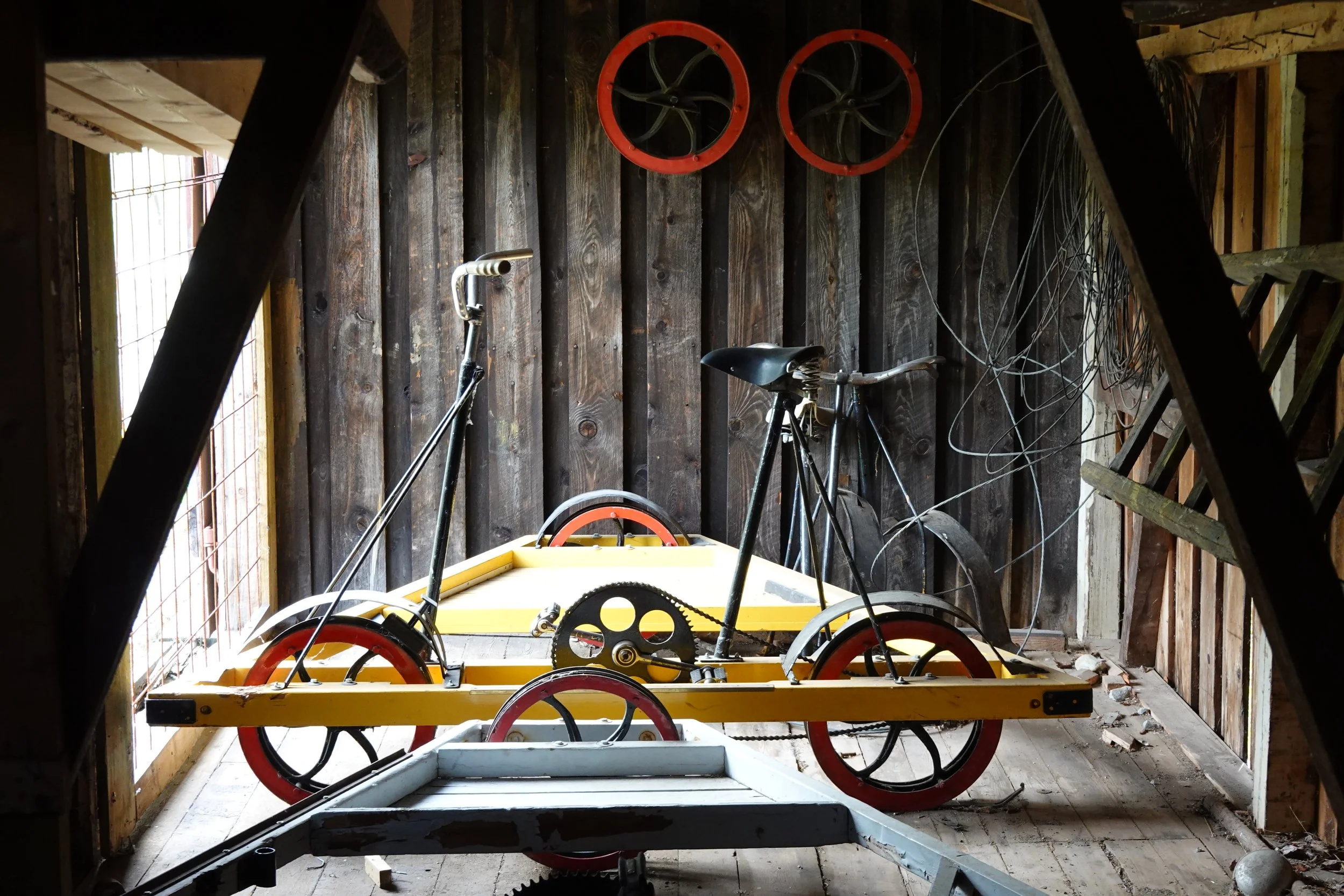 Dresinmuseum Kjerre stasjon.JPG