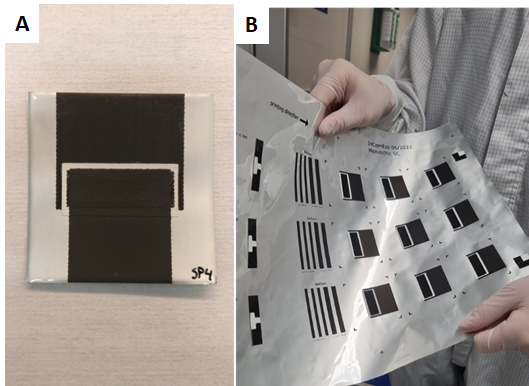 Monolithic Supercapacitors that were developed within InComEss for energy storage