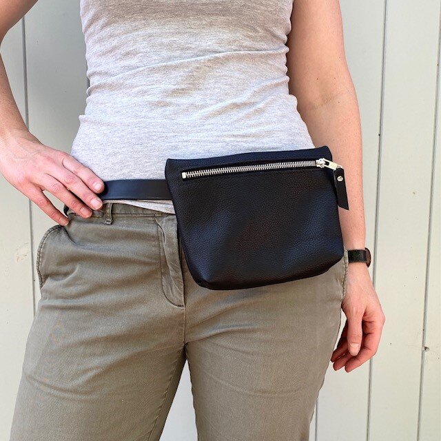 Leather Belt Bag & Belt — Rosanna Clare Leather Workshops