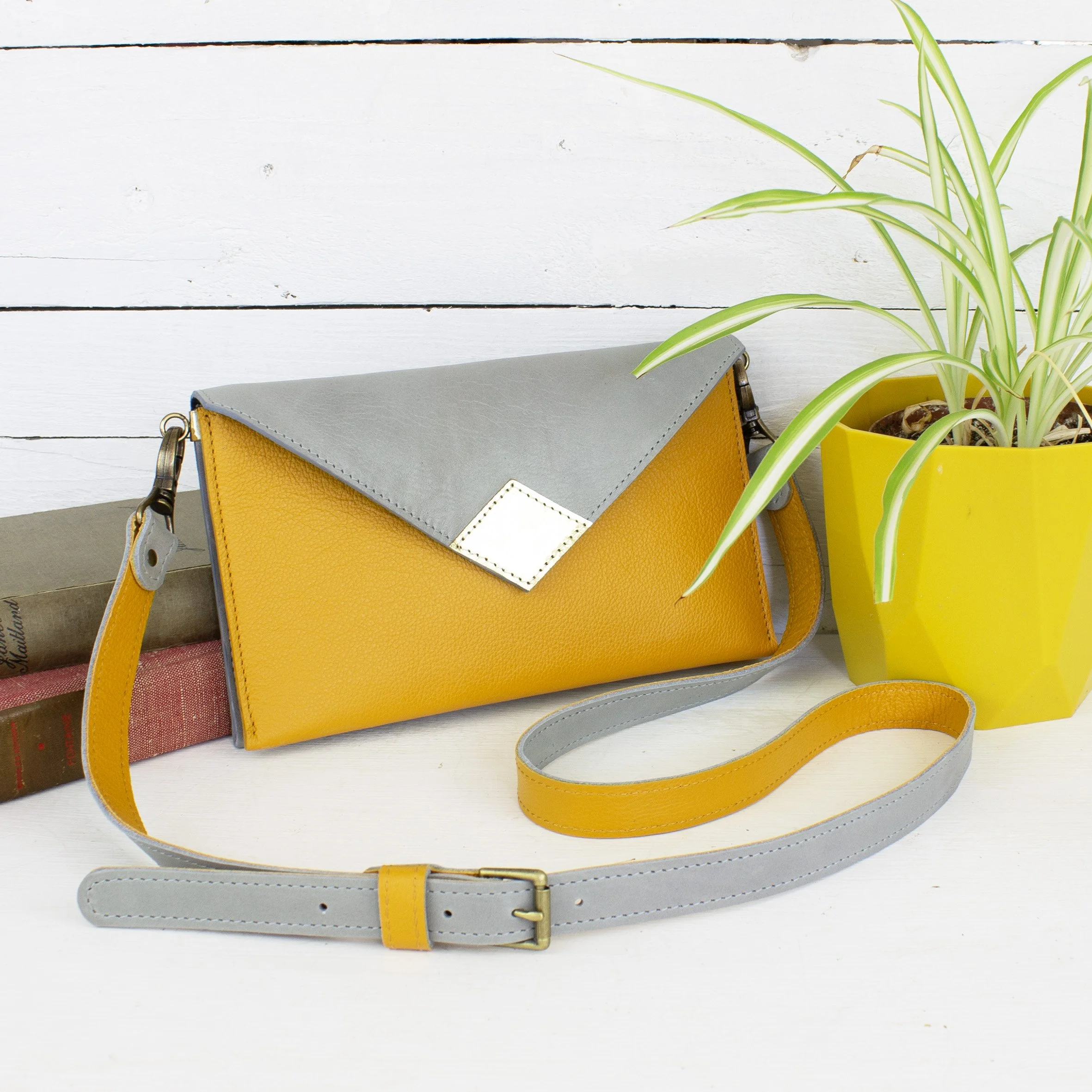 Concertina Clutch Bag