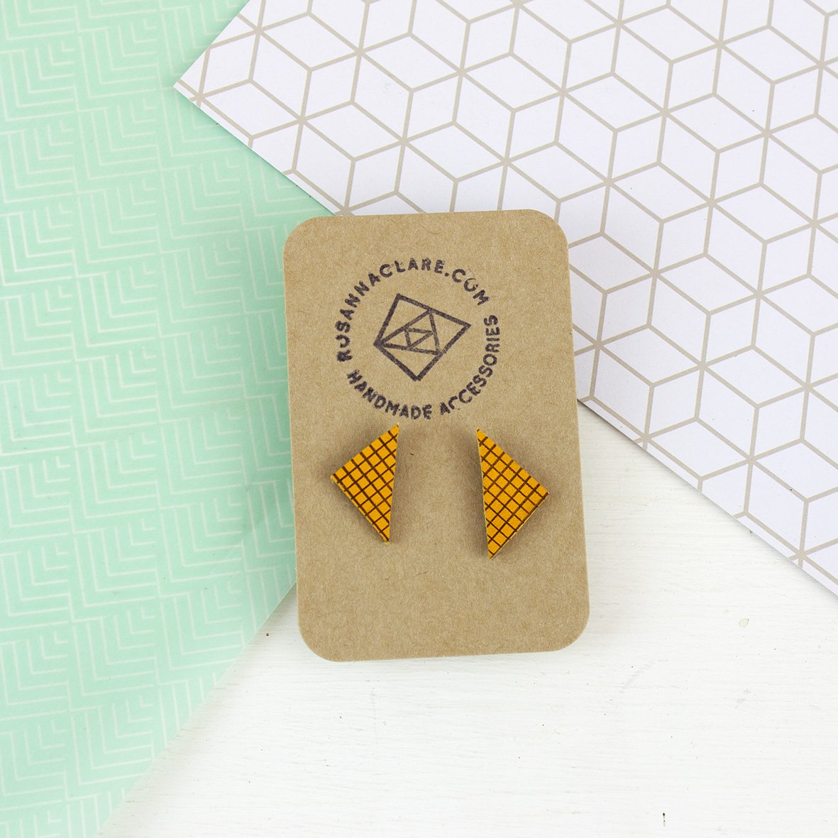 Triangle studs yellow.jpg