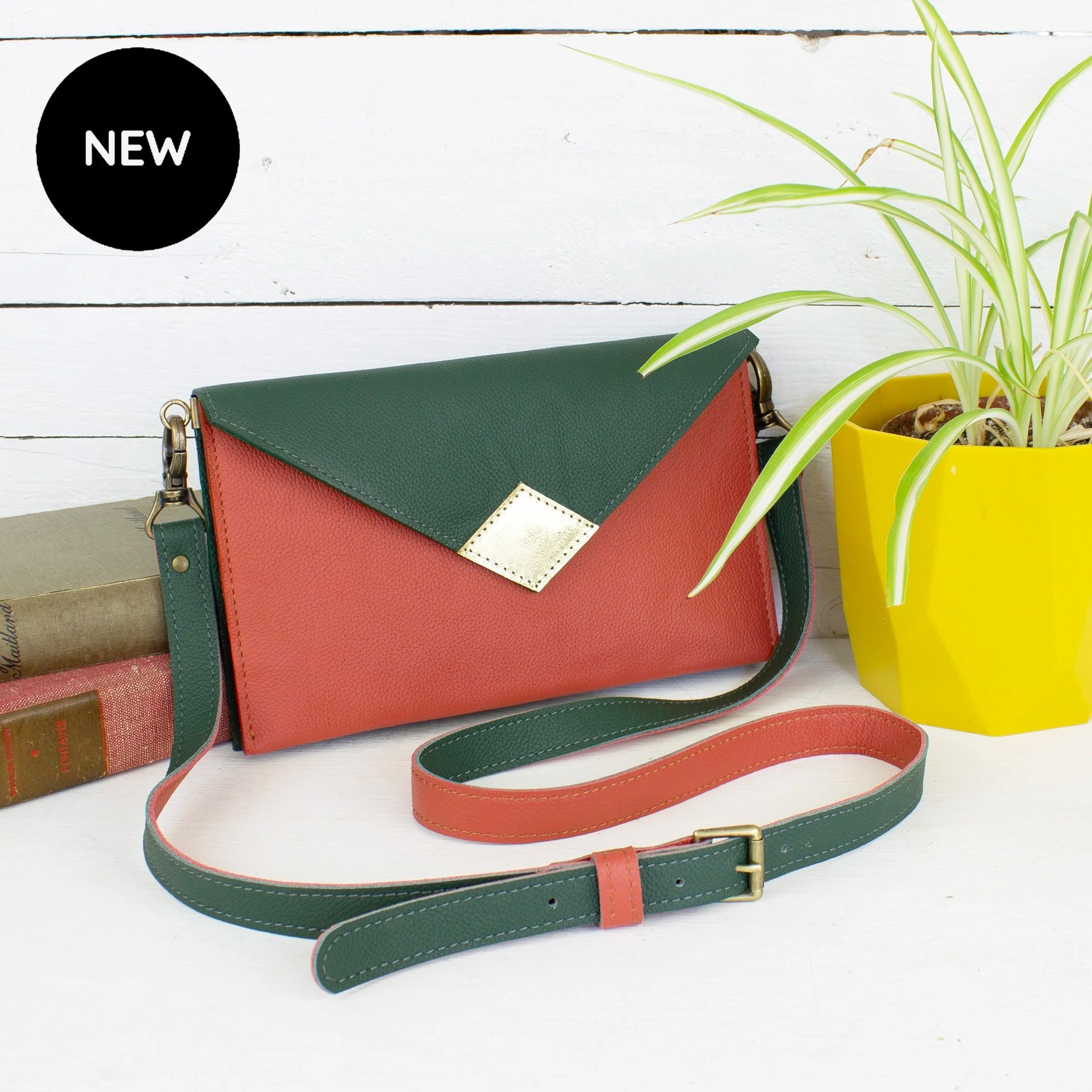 Concertina Clutch Bag