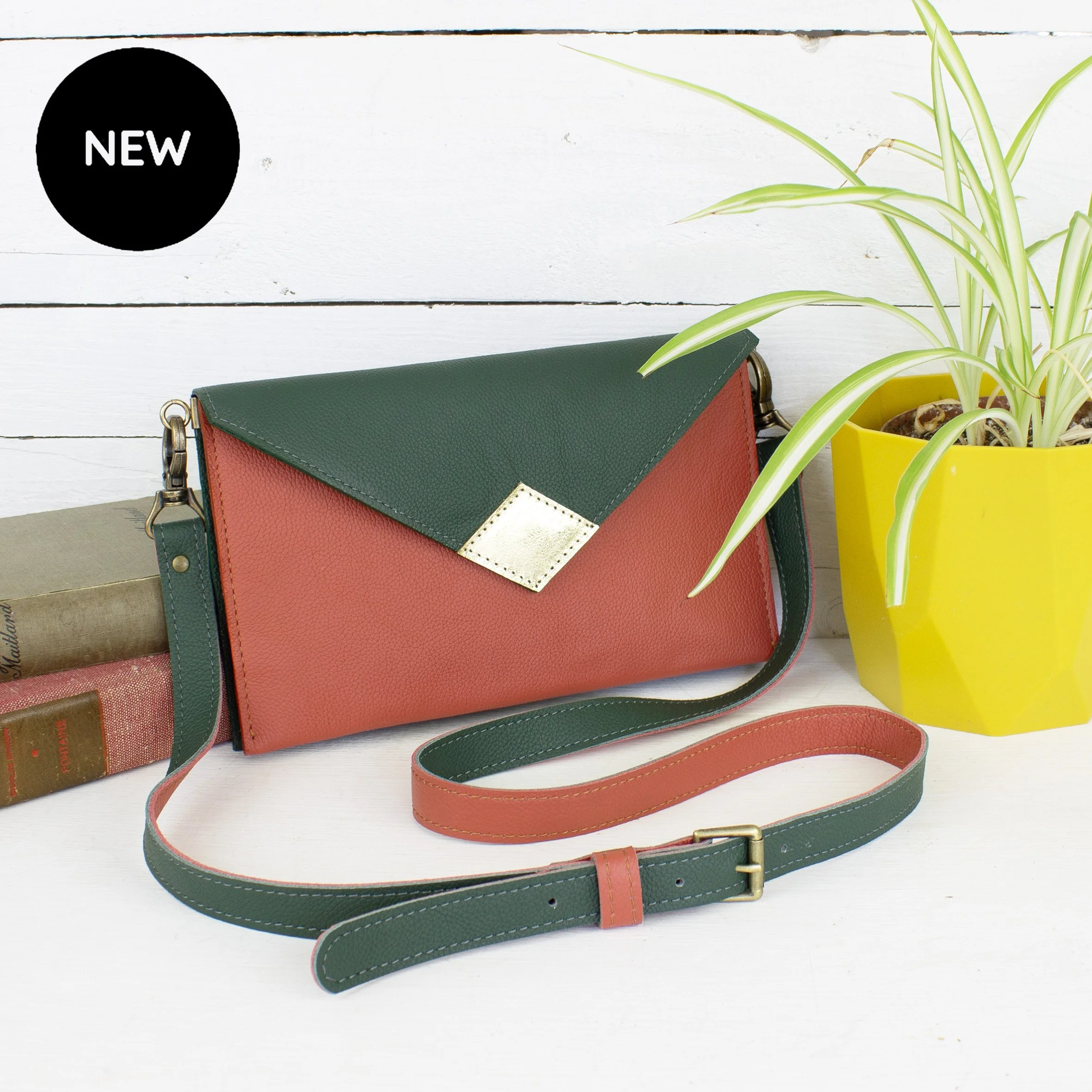 Concertina Clutch Bag