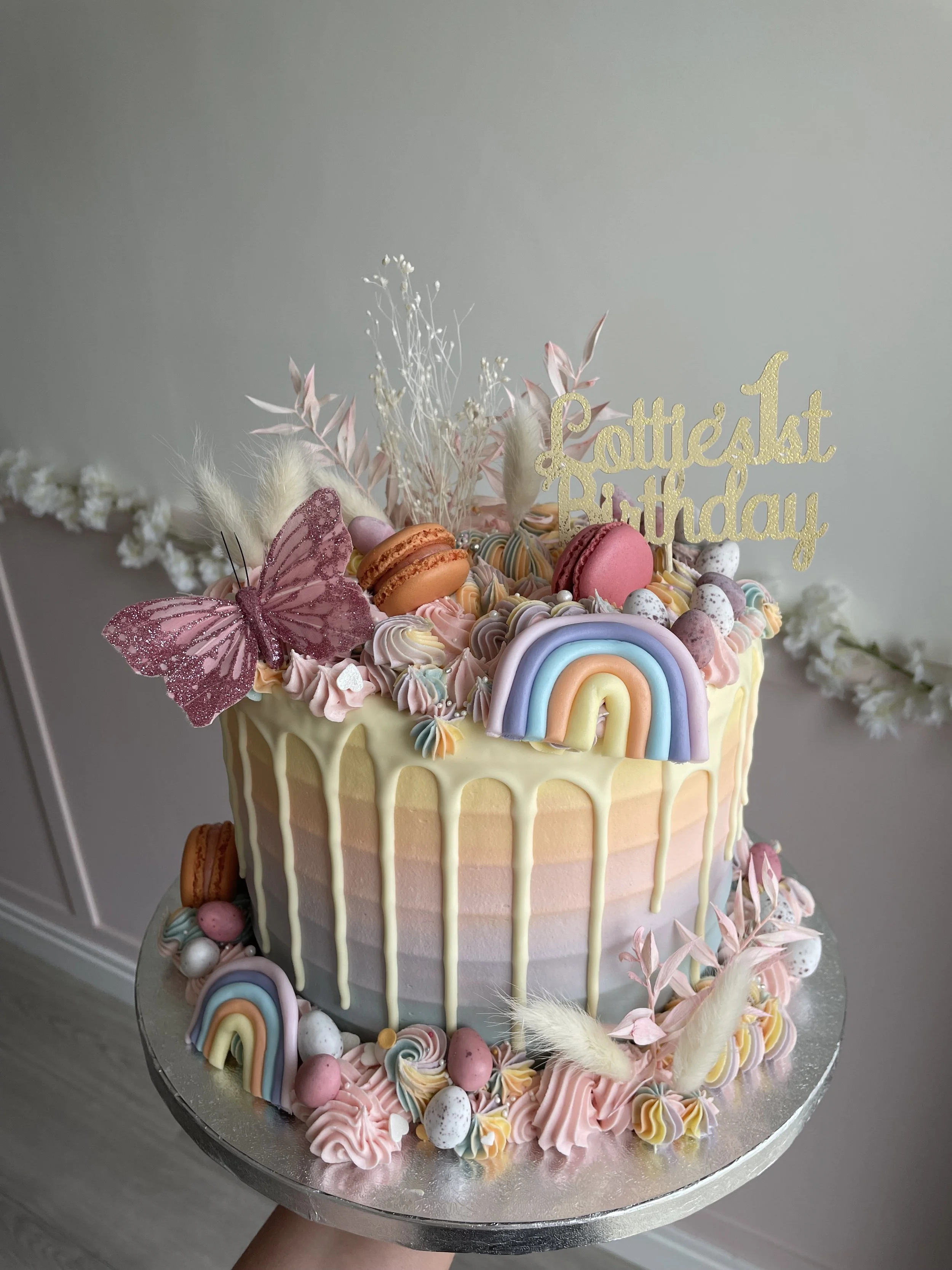 Pastel Rainbow Cake
Cake Code 038