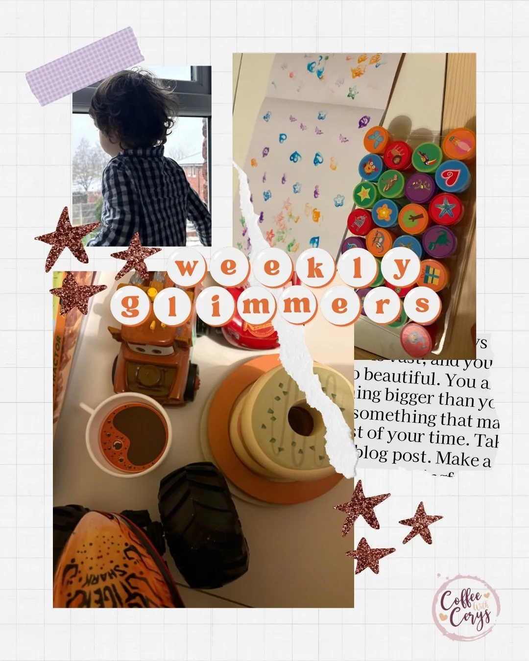 A week of illness and cosy days✨

Song of the week: Bob The Builder👀😂

#CoffeeWithCerys #EverydayJoy #MamLife