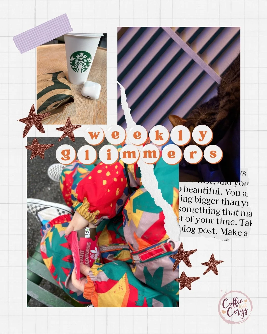 Some weeks are full of glimmers, some weeks we&rsquo;re just plodding through&hellip;

No matter what your week looked like, I hope you&rsquo;re proud of yourself for getting through💜

We&rsquo;d leave to know your glimmers from last week - let us k