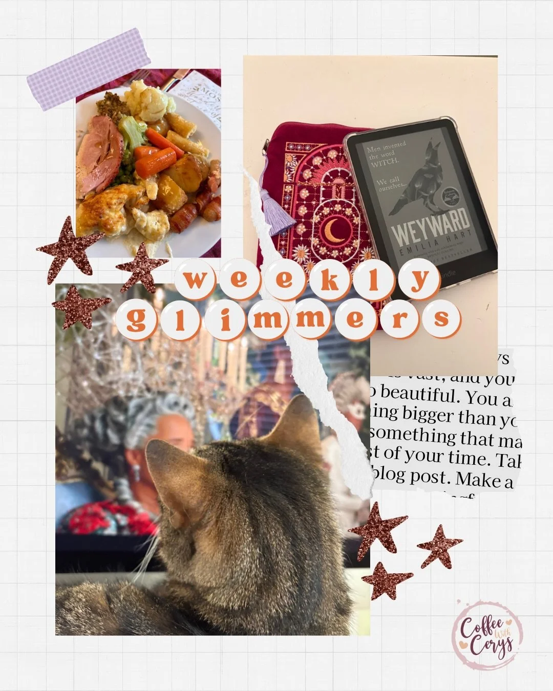 January felt like it went on forever, but February feels like it&rsquo;s flying by! 

Just a week of eating, Netflix catch-ups and cuddles (and work obviously&hellip;but loads of photos of me at my laptop is boring😂).

#CoffeeWithCerys #MumLifeUK #E