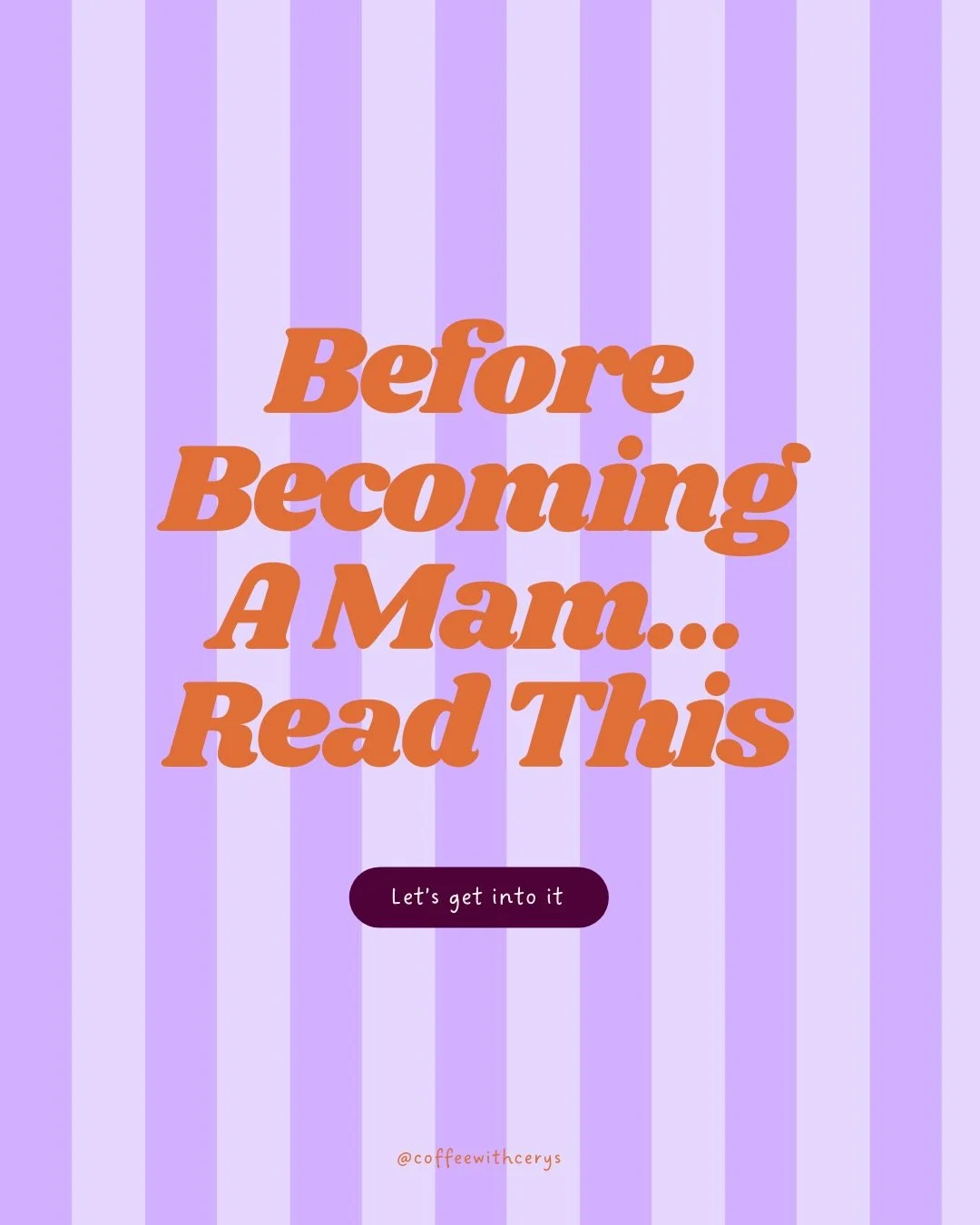 Motherhood changes you in ways no one can fully explain beforehand.

Not just your sleep.
Not just your body.
But you - your identity, your confidence, your relationships, your tolerance levels, your priorities&hellip; everything.

Here just a glimps