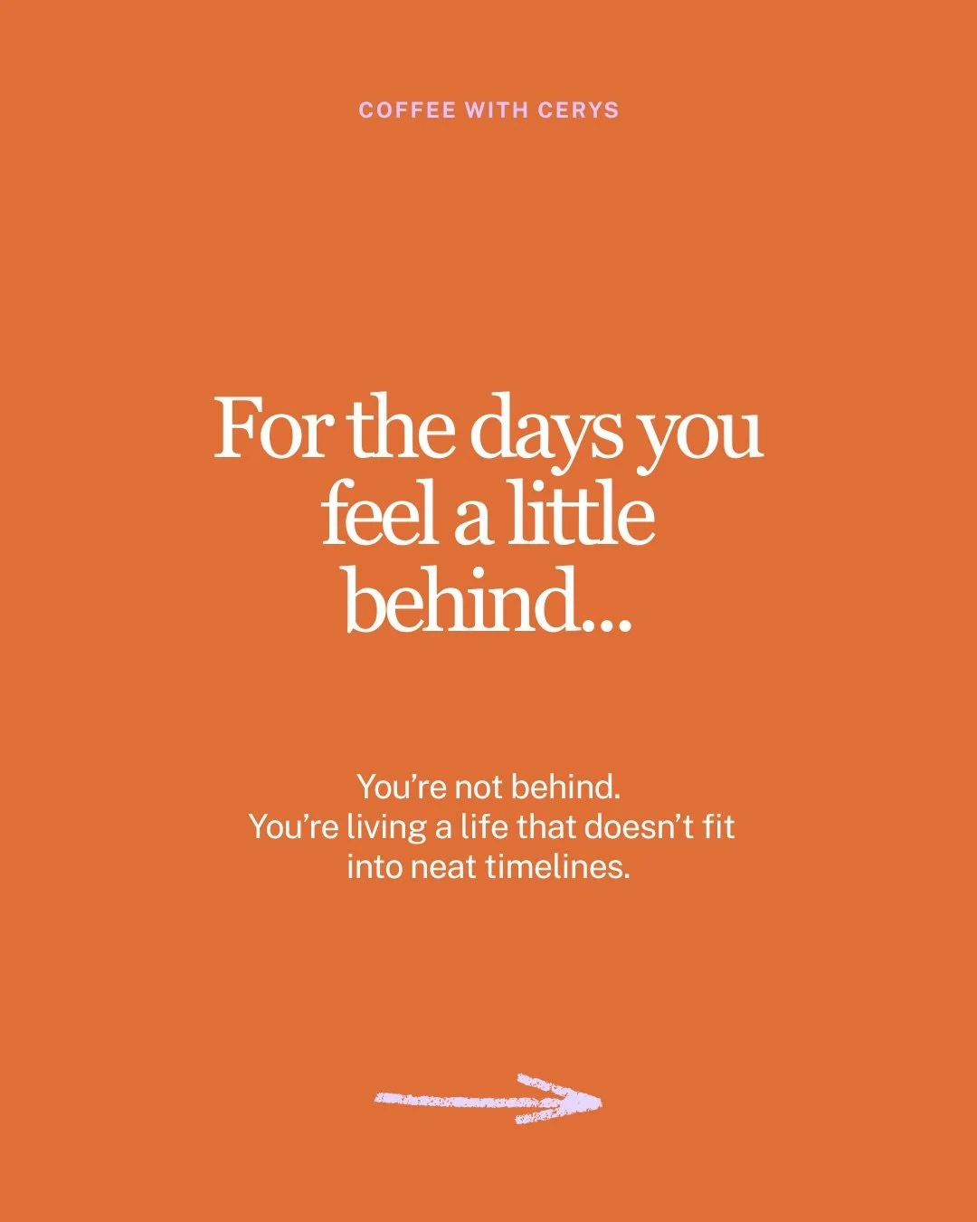 Some days it feels like everyone else has a plan, a routine, a clear next step&hellip; and you&rsquo;re just trying to get through the day with a half-finished to-do list and a cold cup of tea🙃

I&rsquo;ve had that feeling more times than I can coun