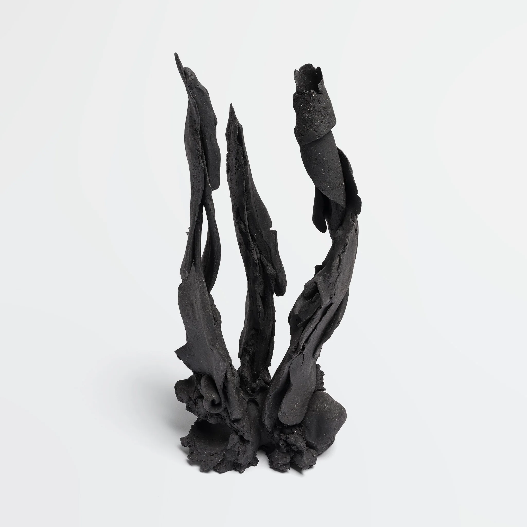 Jennie Wilde, Winged Perch, 13" x 13" x 5", ceramic stoneware, 2026