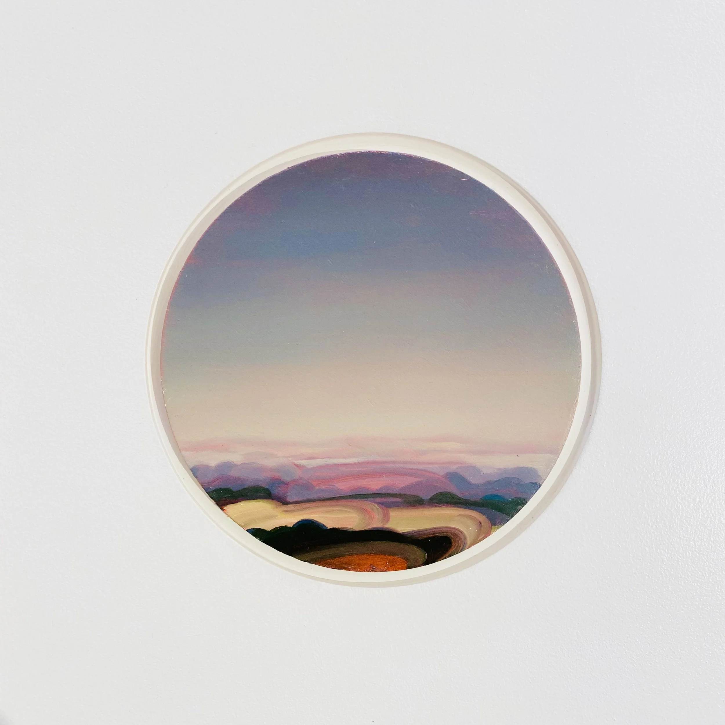 Jeff Quinn, Portal, 12" x 12", oil on panel, 2026