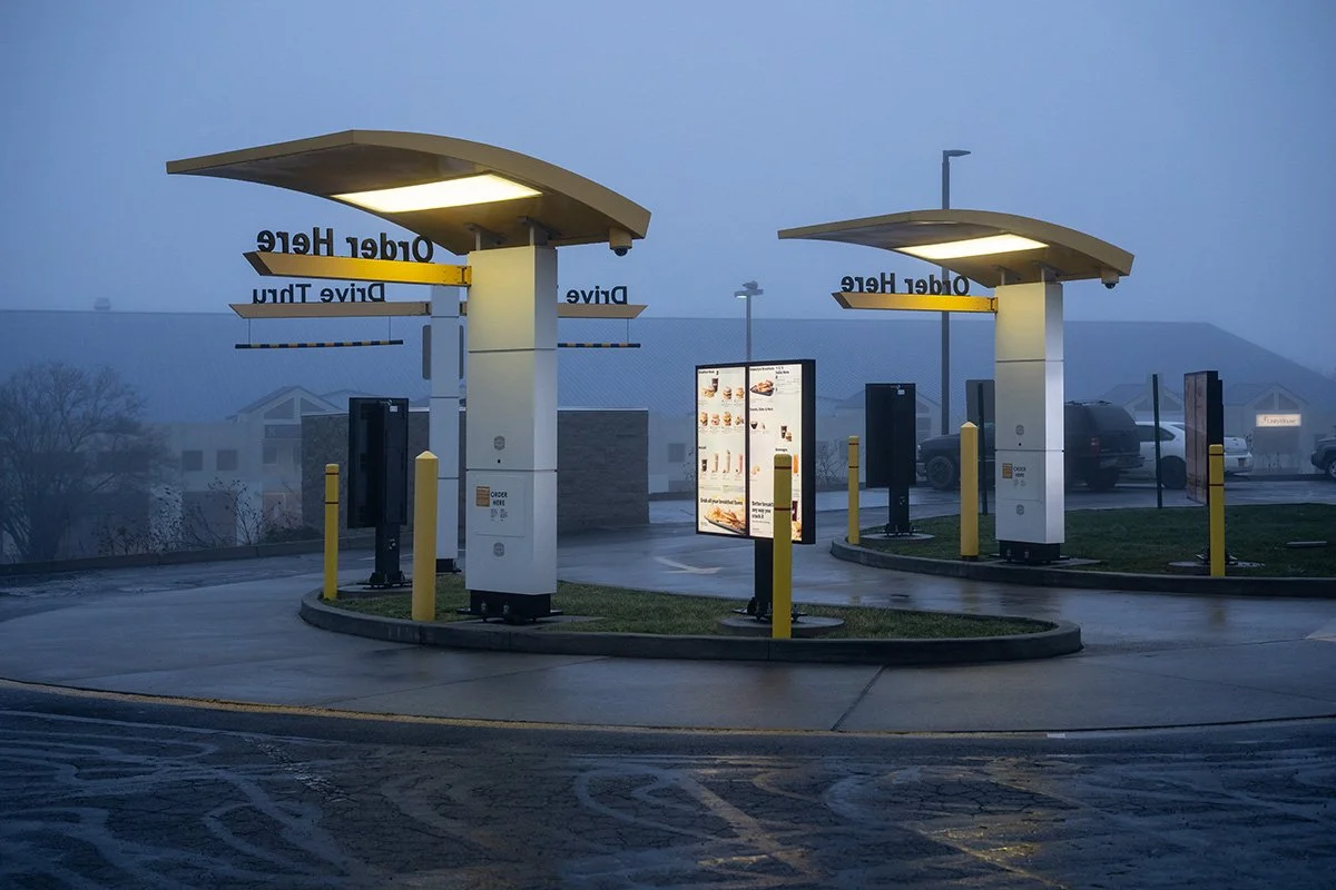 Harry Littell, 29" x 40" (framed size), Triphammer Road, Ithaca, 2020, archival print