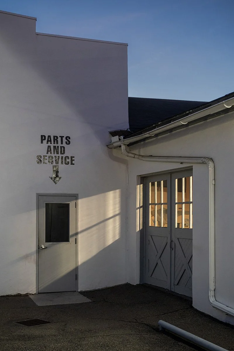 Harry Littell, 40" x 29" (framed size), Cayuga Street, Ithaca, 2023, archival print