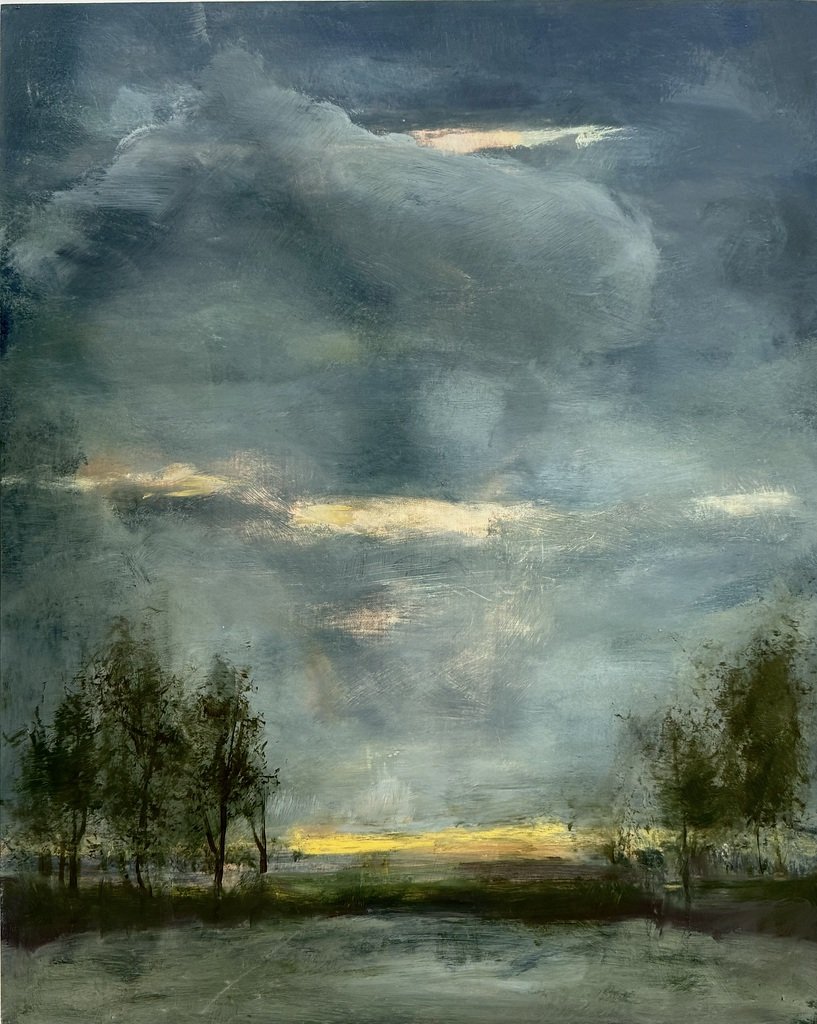 Domenica Brockman, After The Storm, 20" x 16", oil on panel, 2024