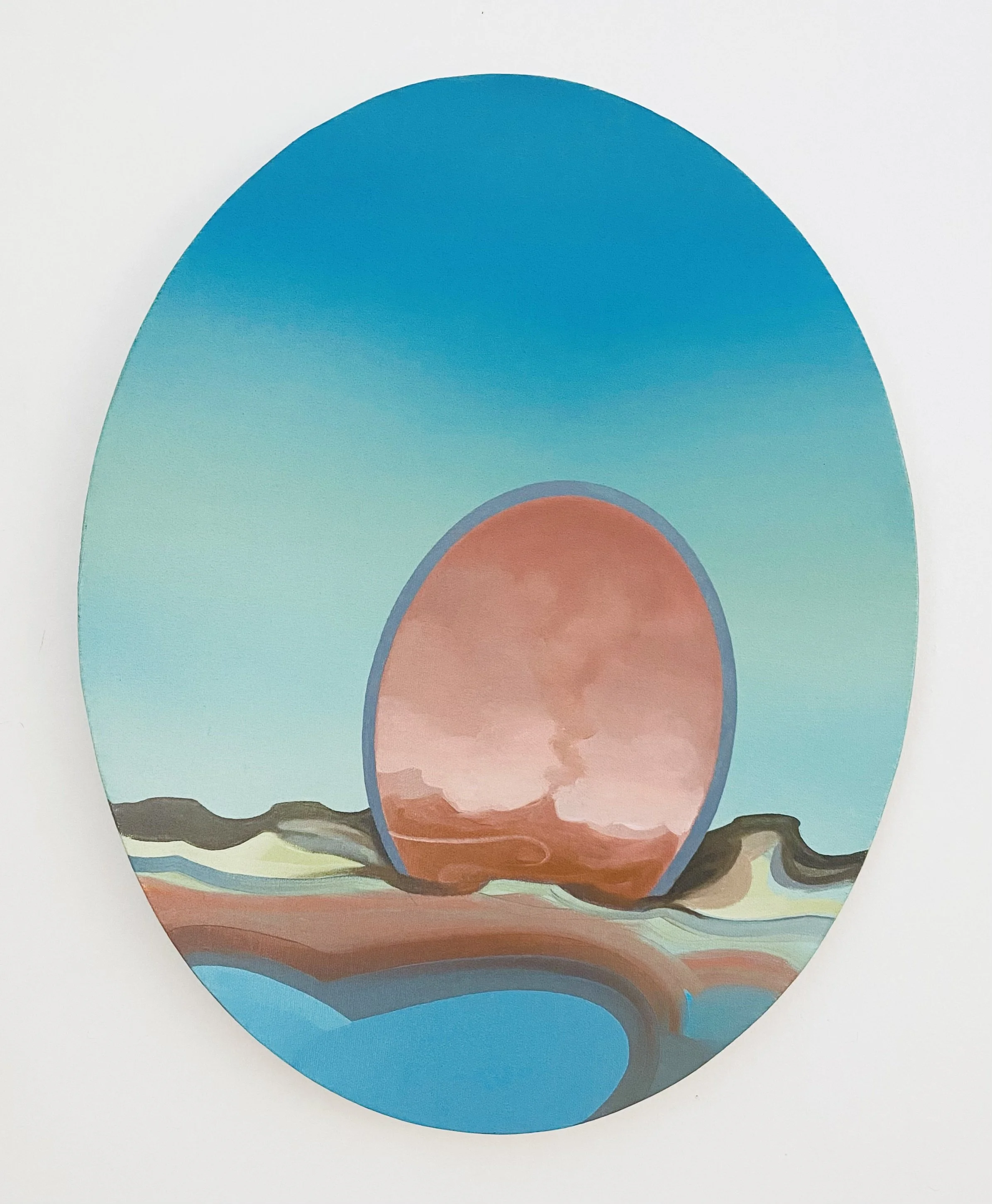 Jeff Quinn, Tilt, 20" x 16", oil on linen, 2023
