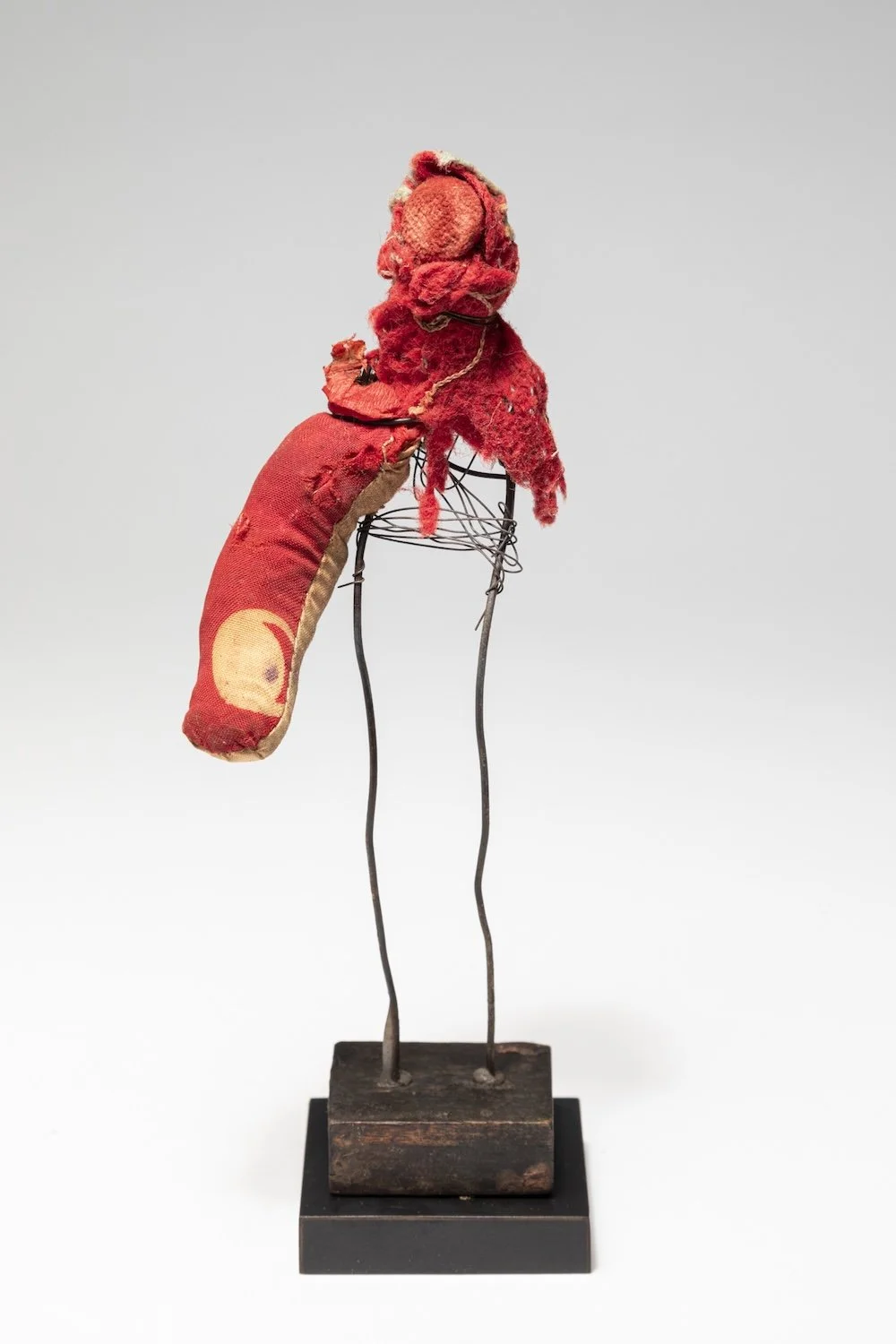 Ronald Gonzalez, Found Figure, 8" x 4" x 3", mixed media
