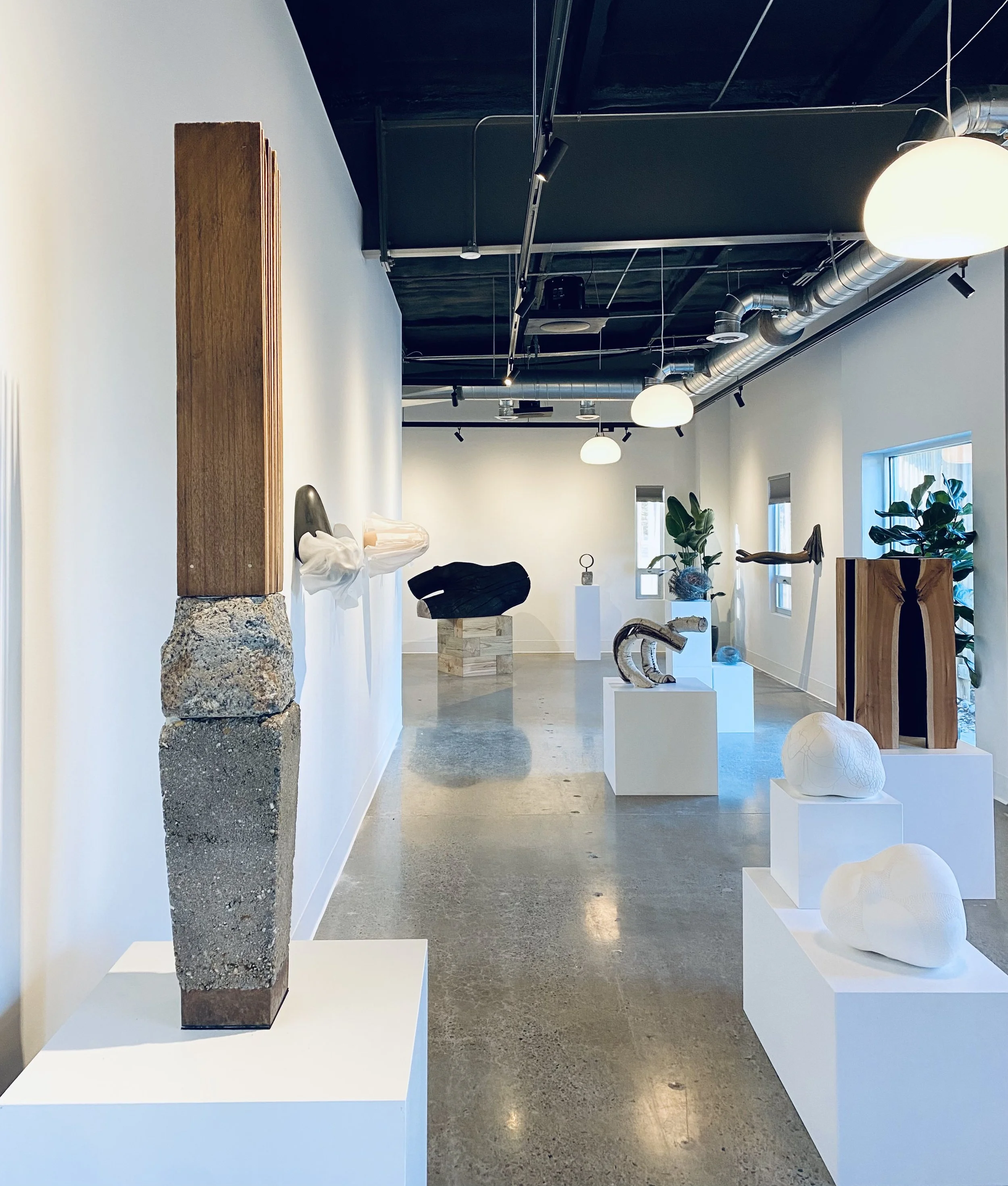 A sculpture exhibition at Trade Design Build  Architecture