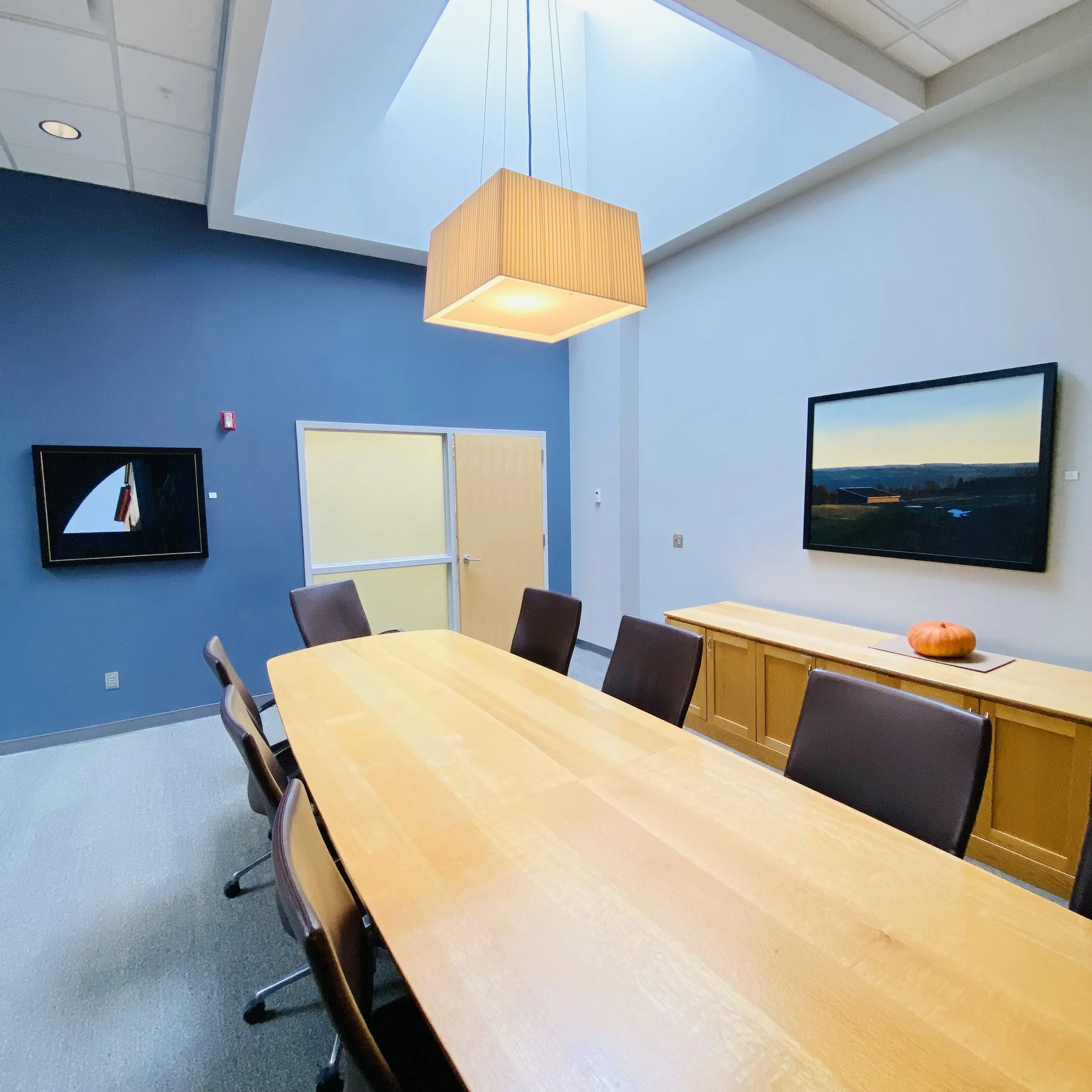 Curatorial services rendered for a firm in upstate New York