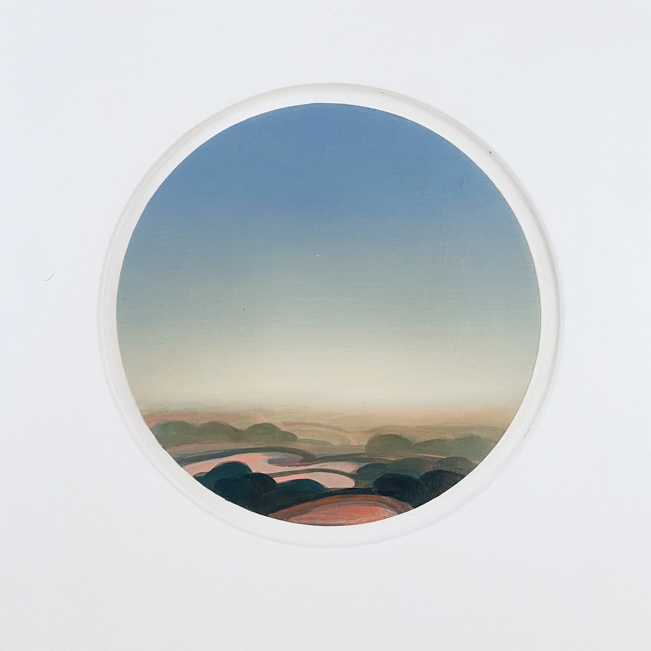 Jeff Quinn, Portal, 12" x 12", oil on panel, 2026