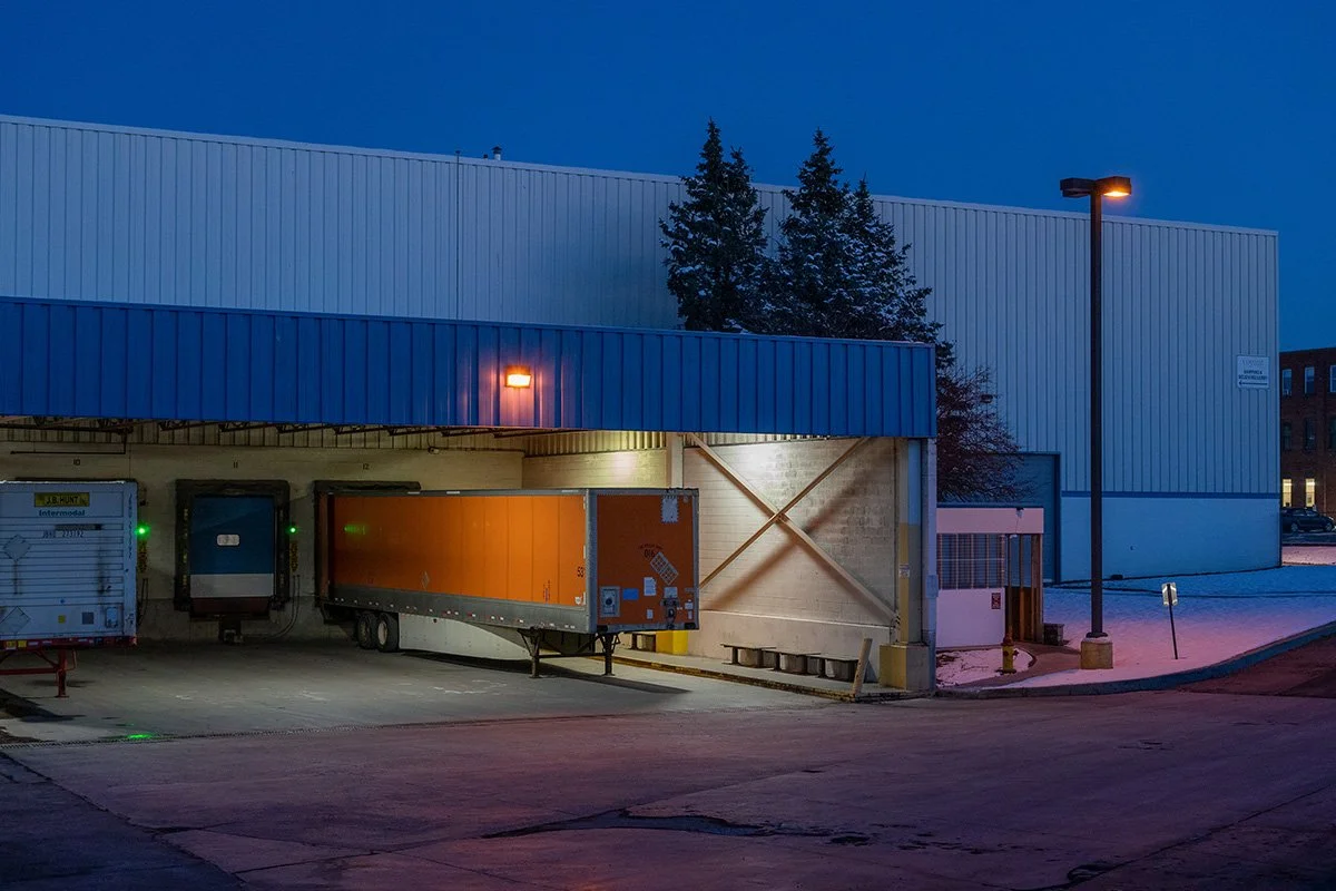 Harry Littell, 29" x 40" (framed size), Pendleton Street, Cortland, 2022, archival print