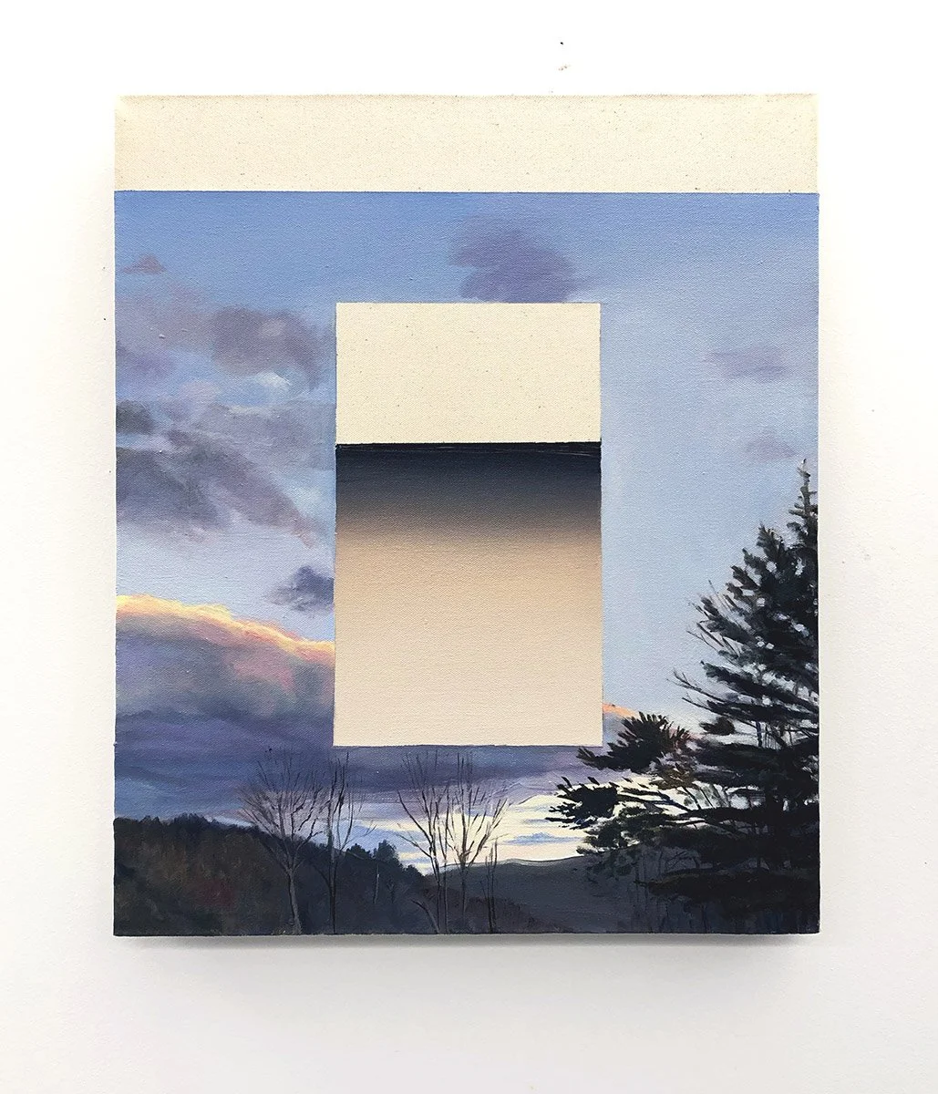 Stephen Alexander Clark, Cold Open, 18" x 14.5", oil on canvas, 2023 / SOLD