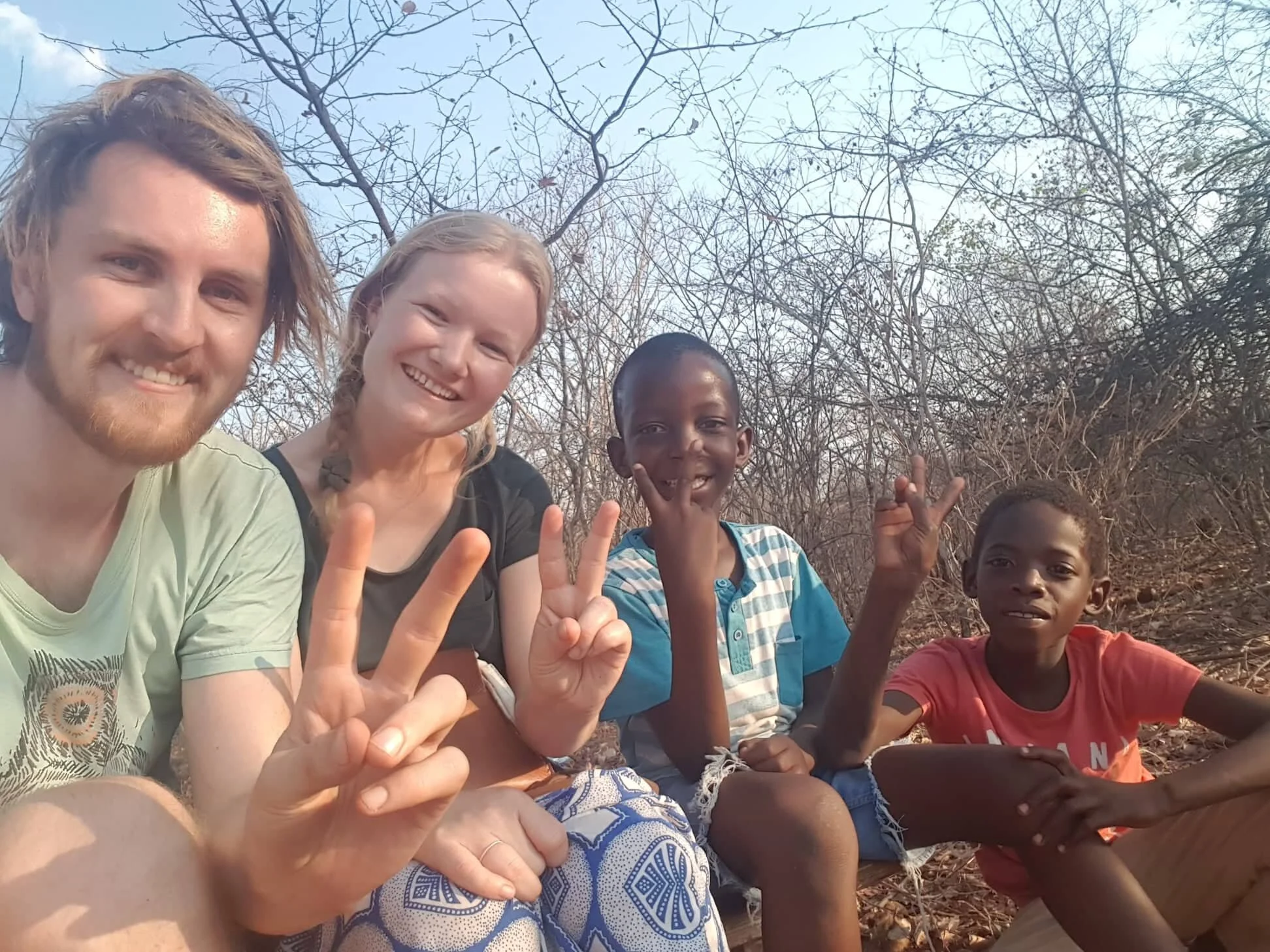 Reisebrev fra frivillige i Zimbabwe