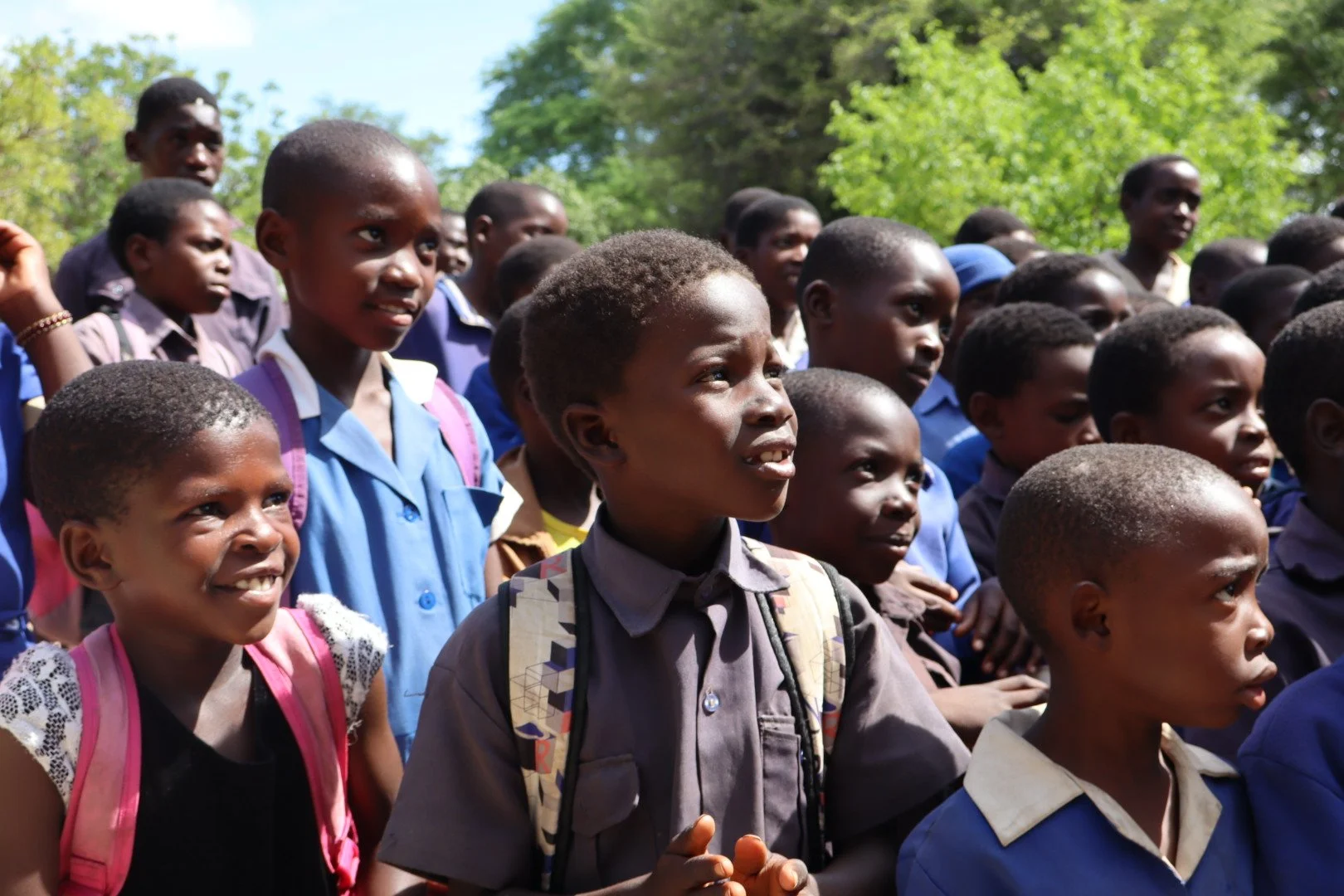 Happy faces, school children 2025.JPG