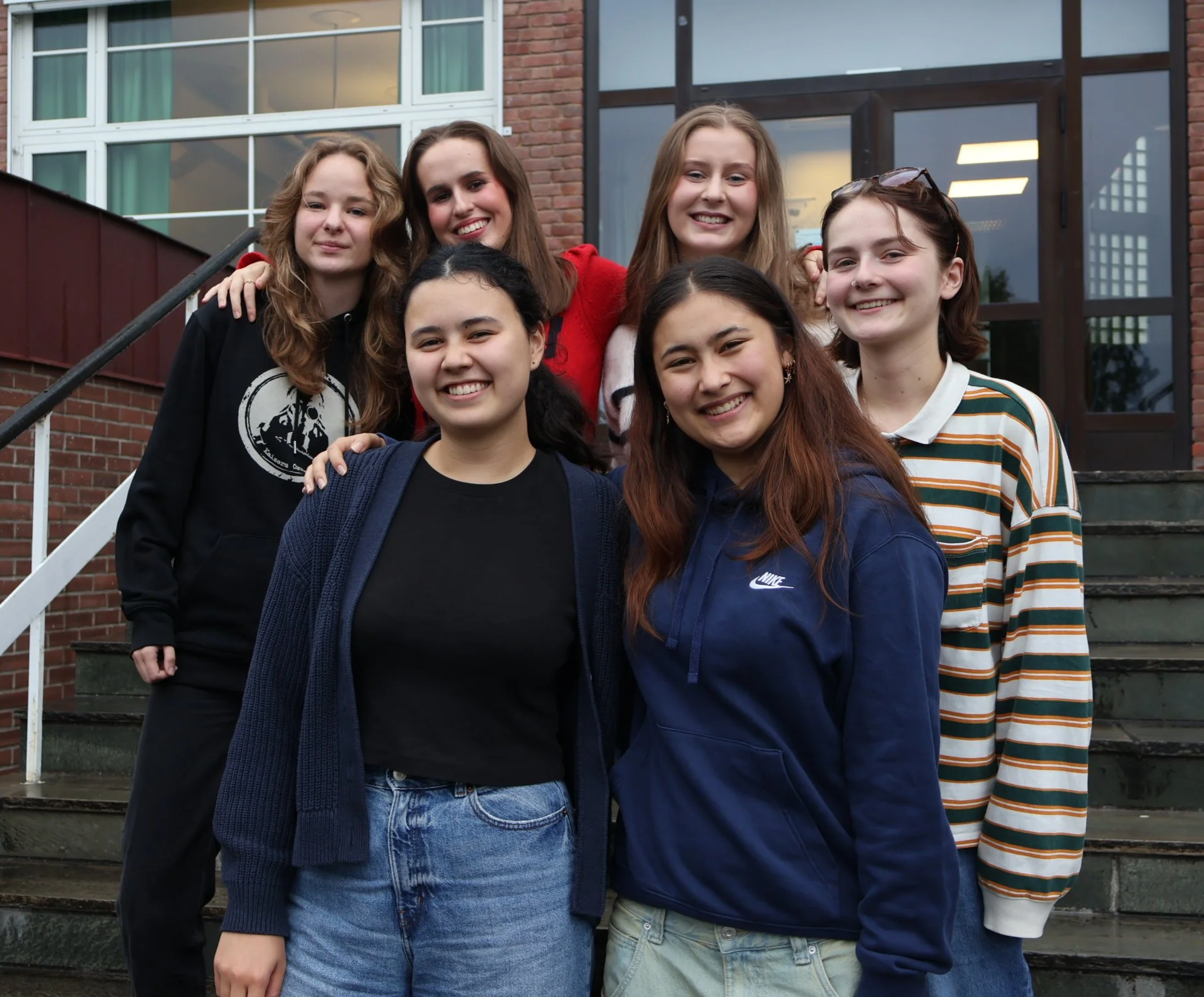 Elever i Sabonakomiteen ved Valler videregående skole.
