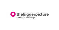 Logo for The Bigger Picture Communication Design