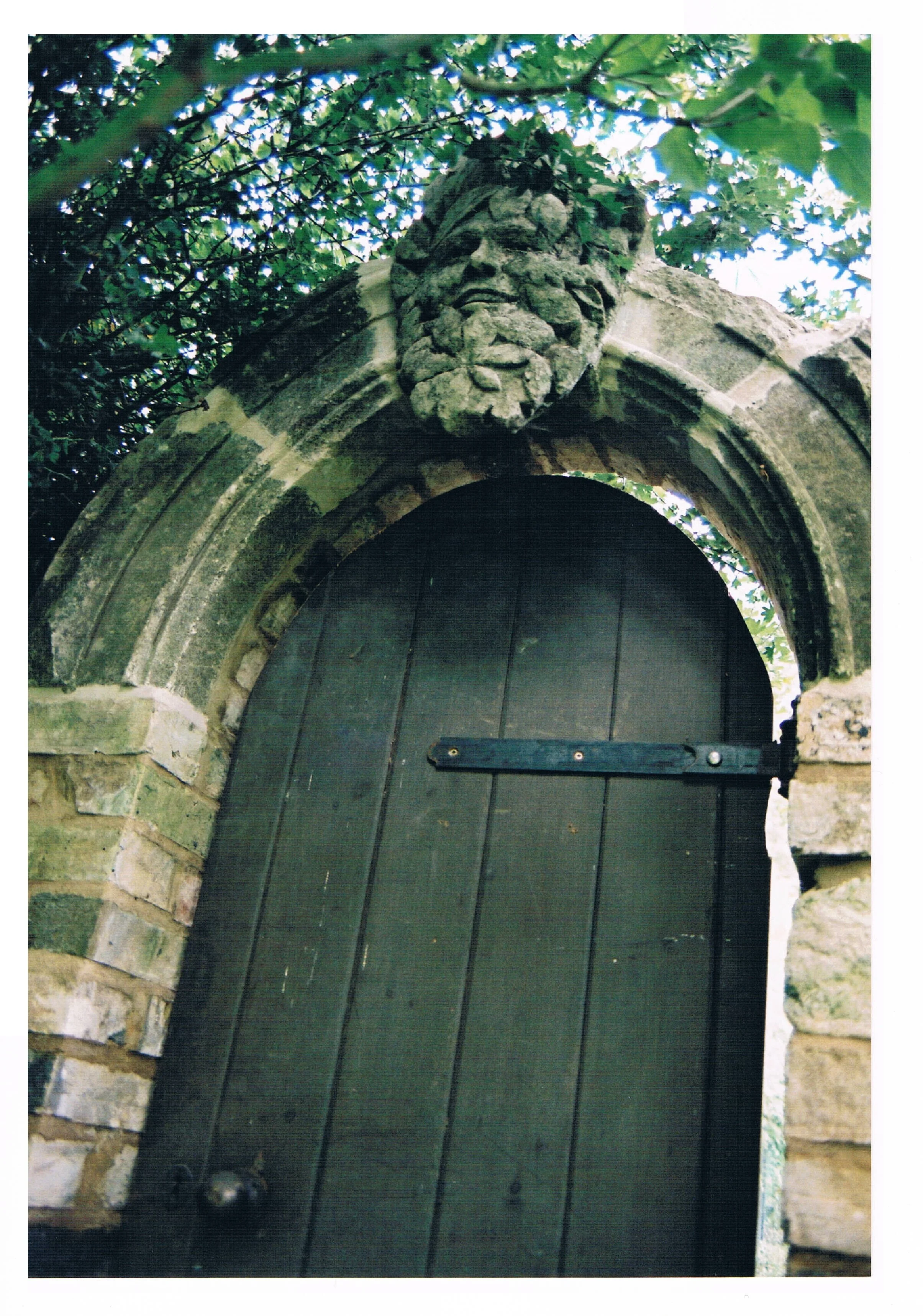 g  cement cast green man key stone.jpg