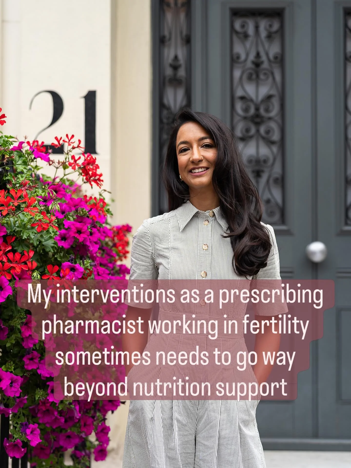 A truly integrative approach to fertility means knowing when nutrition is enough &mdash; and when it&rsquo;s not.

This is where my role as a prescribing pharmacist + functional medicine practitioner makes all the difference.

Alongside nutrition and