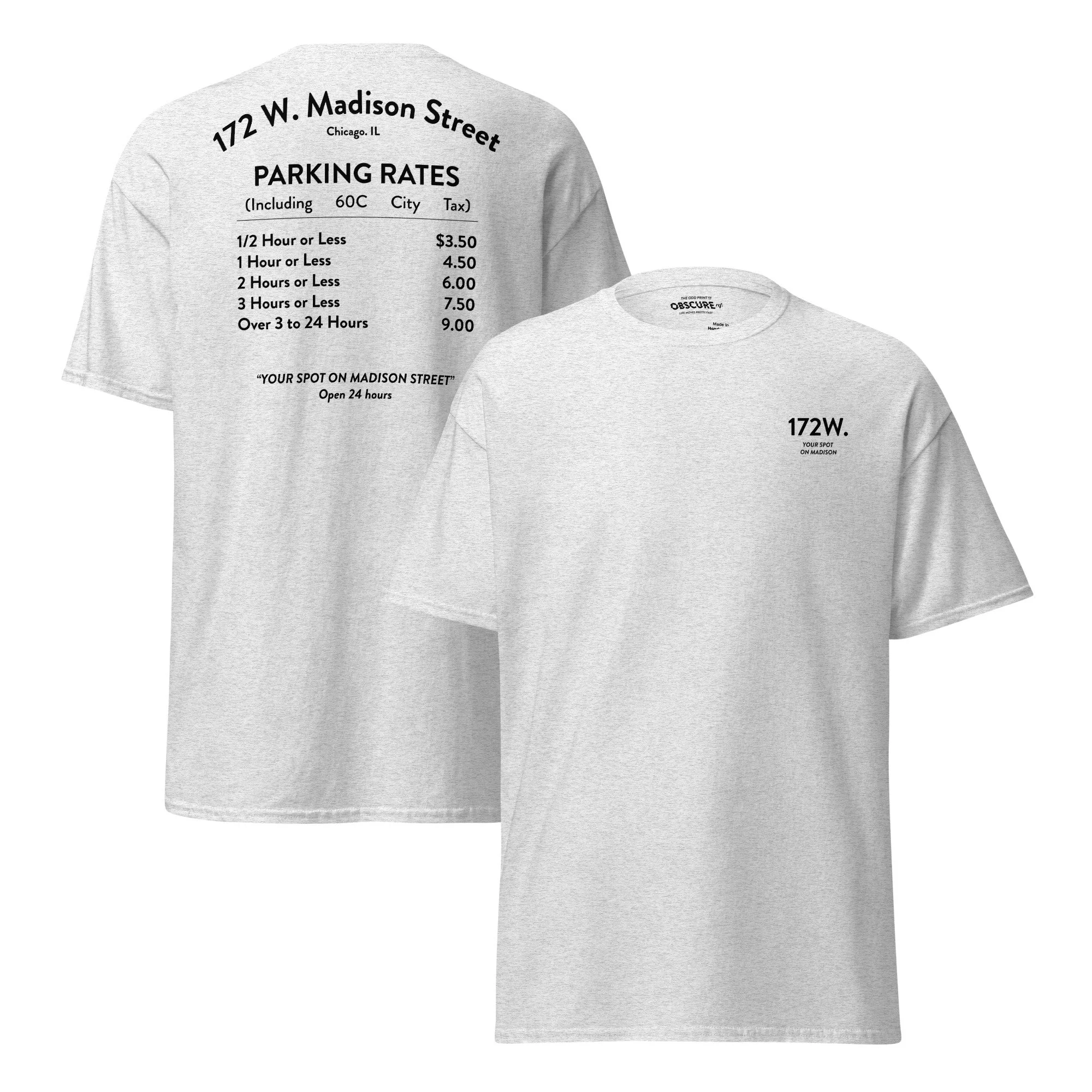 172 W. | Obscure Ref Collection | Unisex classic tee