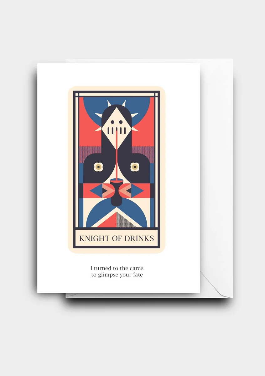 Knight of Drinks Card