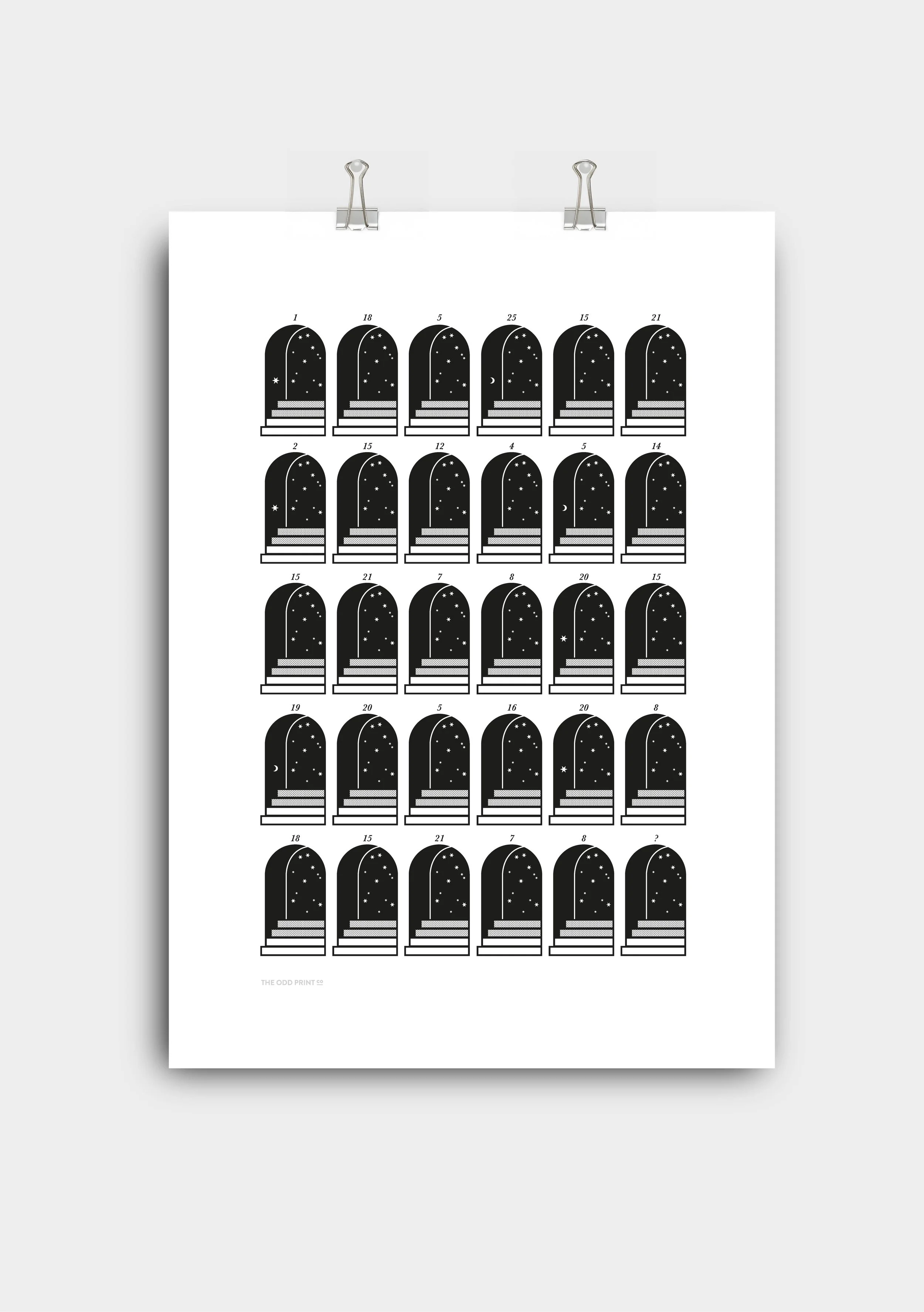Sky Doors Print | Hidden Message