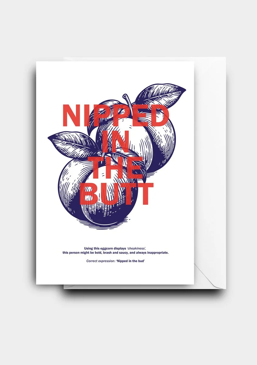Nipped in the Butt Card