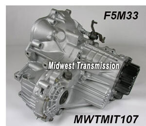 Parts Illustration F5M22 F5M31 F5M33 Manual Transmission