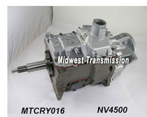 Parts Illustration NV4500 Manual Transmission