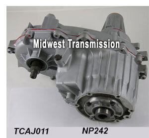 NP242 Transfer Case Parts Illustration