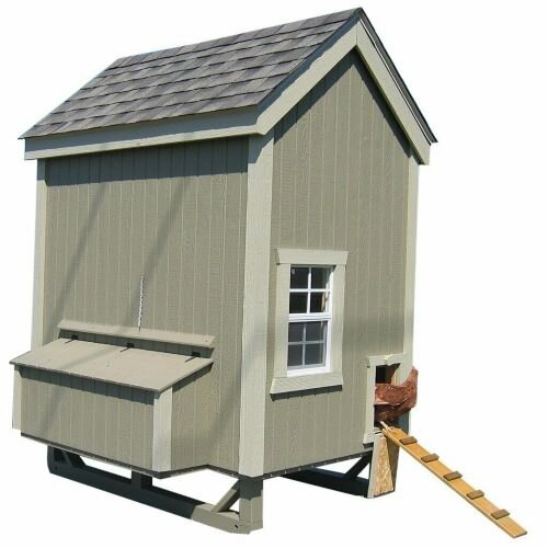 Colonial gable coop kit