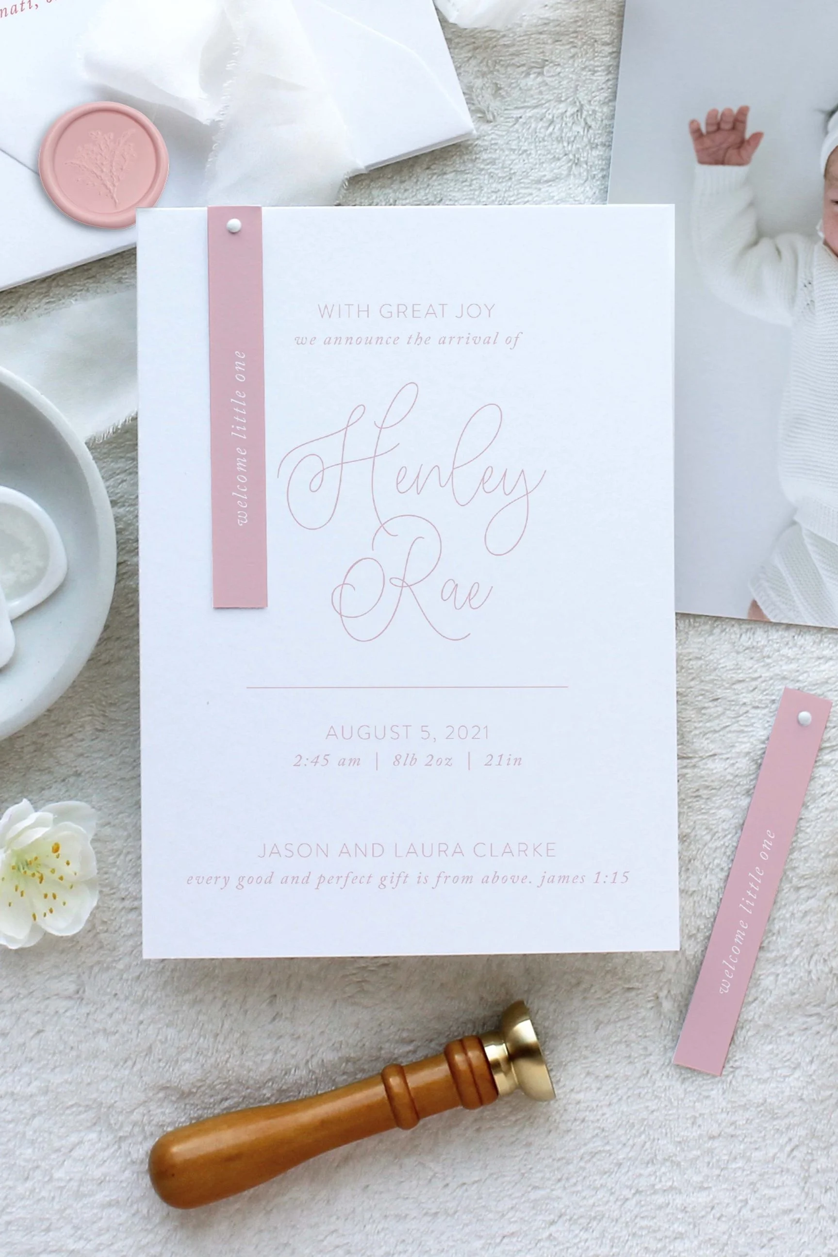 hello invite birth announcements baby boy baby girl birth announcement card welcome little one tiny hanging tag