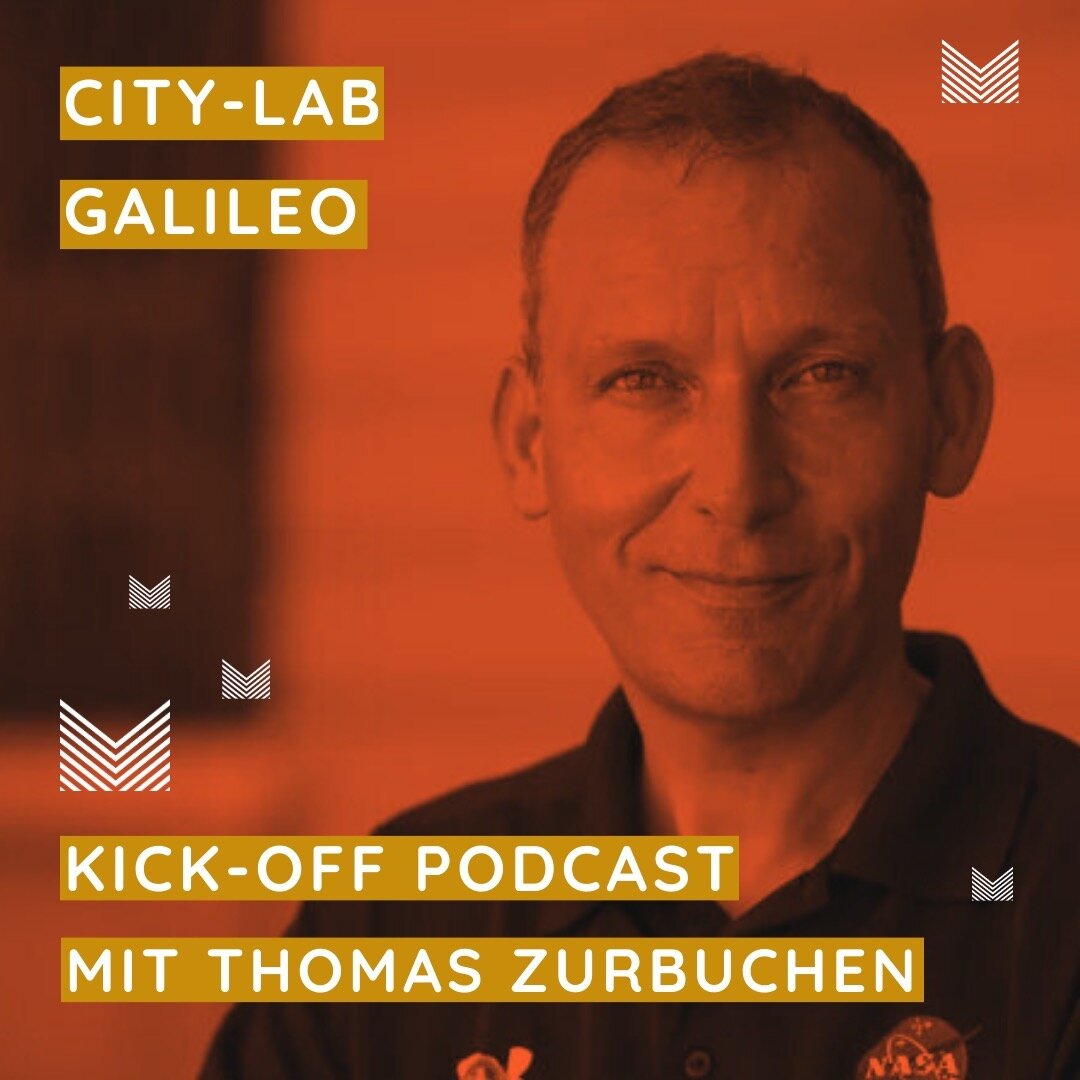 N&auml;chstes Wochenende beginnt offiziell unser &laquo;City-Lab: Galileo&raquo;.
Einen kleinen Vorgeschmack darauf bietet unser Kick-Off Podcast mit dem ehemaligen NASA-Chef @thomaszurbuchen, mit dem wir unsere Erkundung von Schwerkraft, Atom- und Q