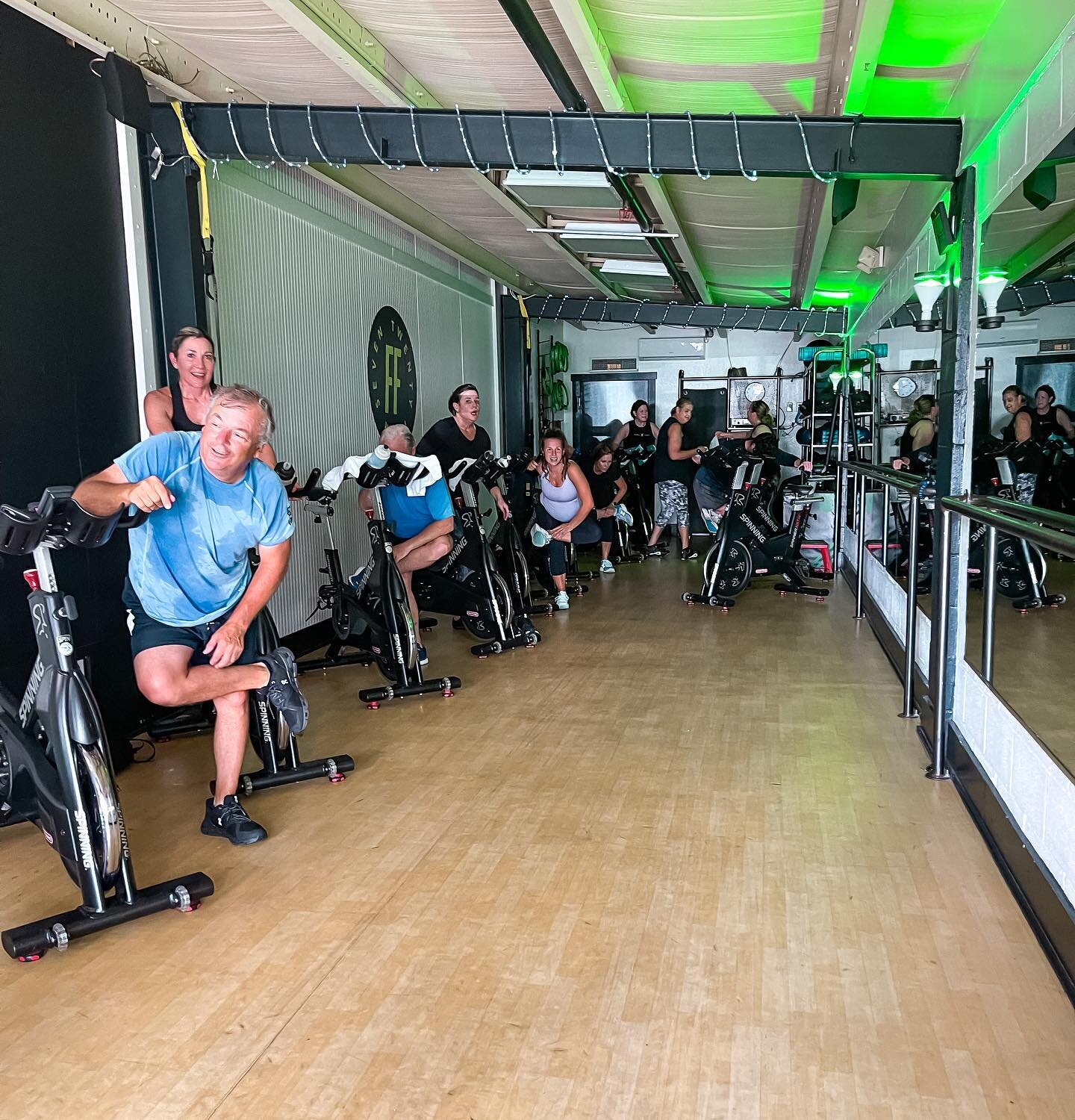 Saturday mornings at 9A are for SPIN 

{Full class &bull; Good vibe music &bull; The best people &bull; Big workout complete before brunch} 

Fairhopefitness.com/classschedule to view and book! 
(Link in bio) 

OR 

. Book your spot using Mindbody ap