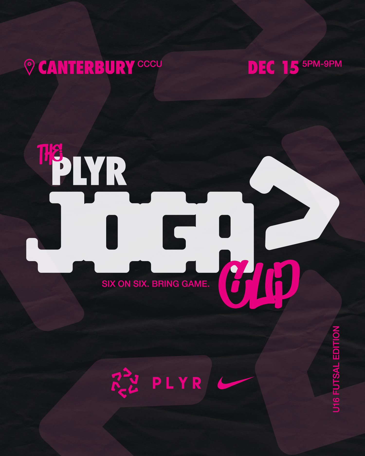 PLYR Joga Cup ‘25. Bring Game.
