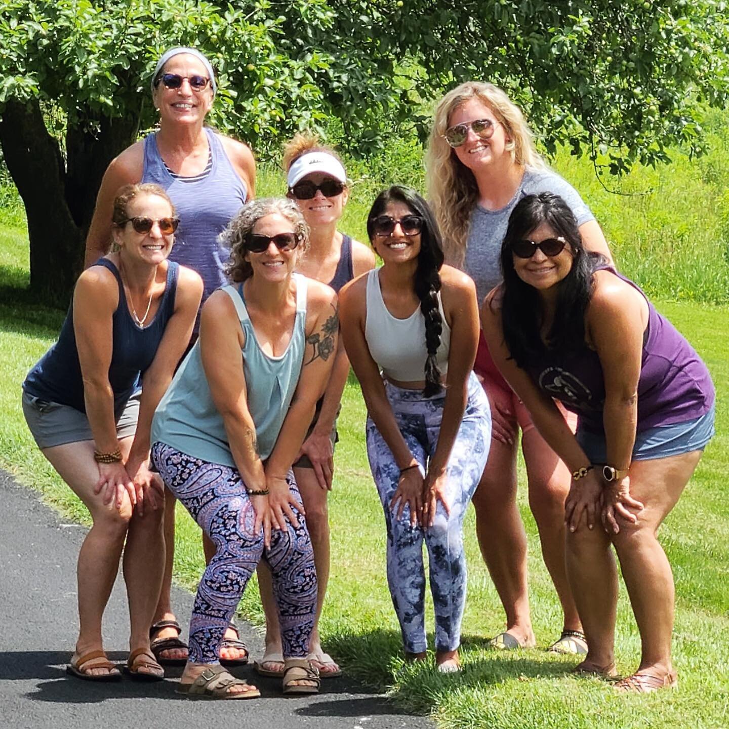 Remembering sunnier days during this rainy weekend&hellip;We recently had the pleasure of hosting this lovely group of women as they attended a yoga retreat led by @yoginigsdlvr 
They had a great time and are even thinking about a return visit!

We a