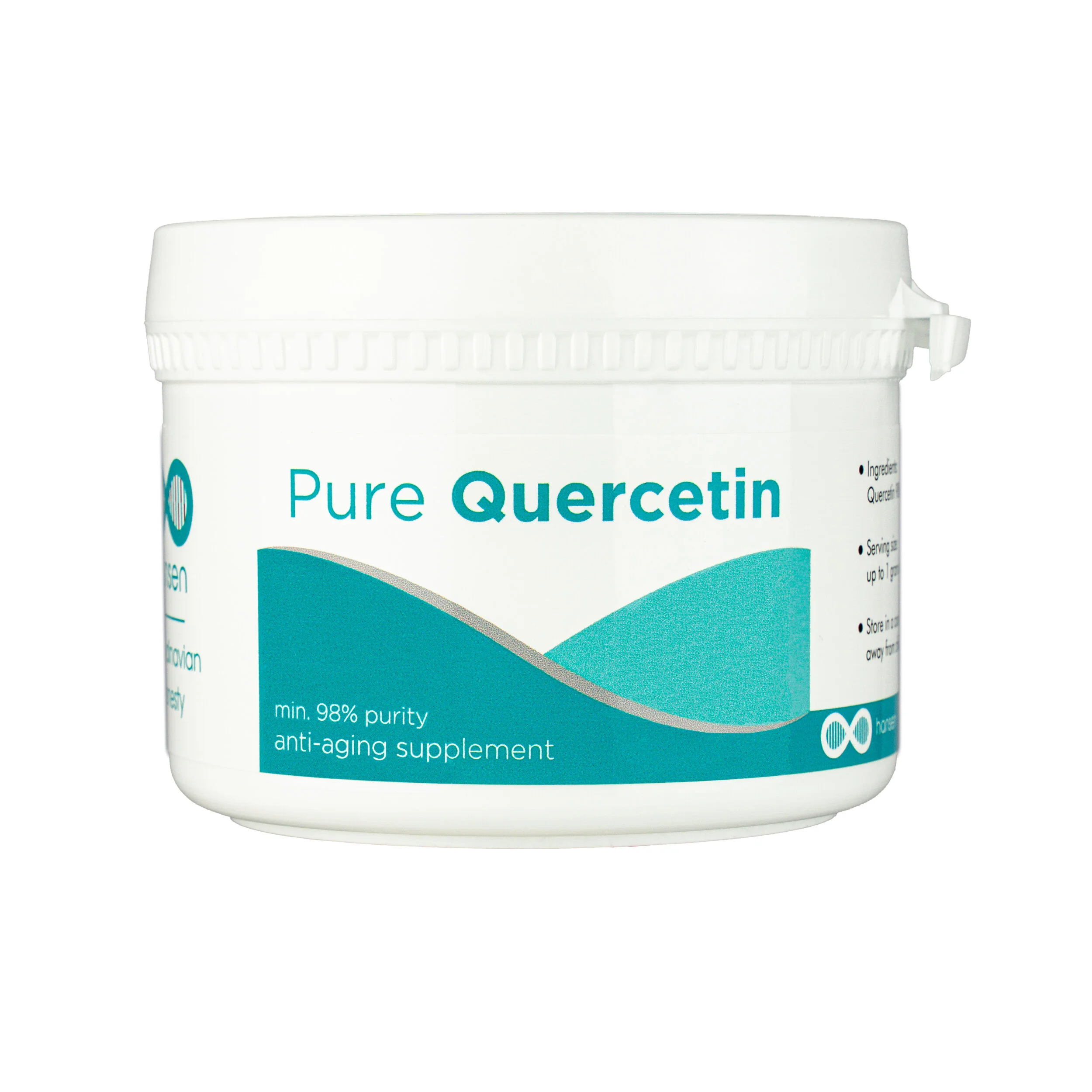 Quercetin. 98 pure. — Hansen Supplements Pure NMN, Resveratrol, TMG, Berberine, Spermidine