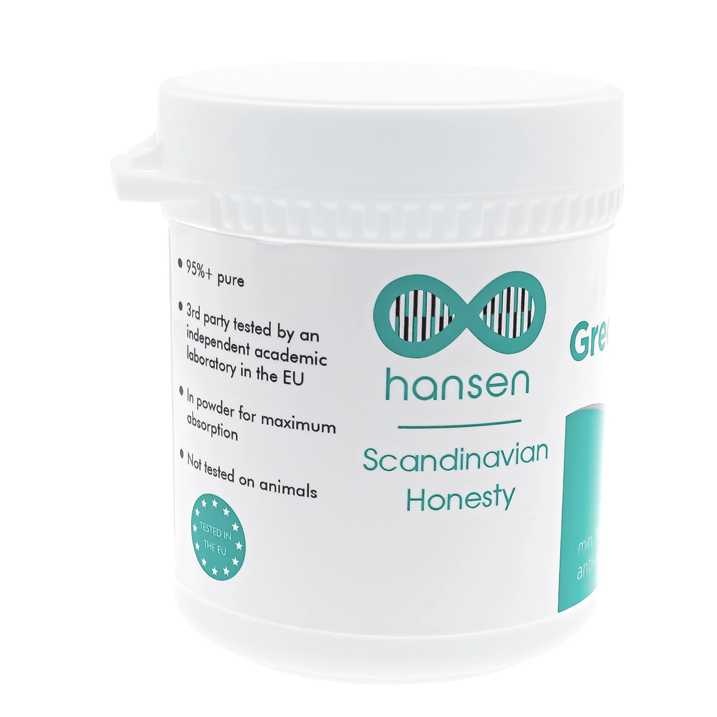 Green Tea Extract 95 powder 30g (1.23€/g) — Hansen Supplements